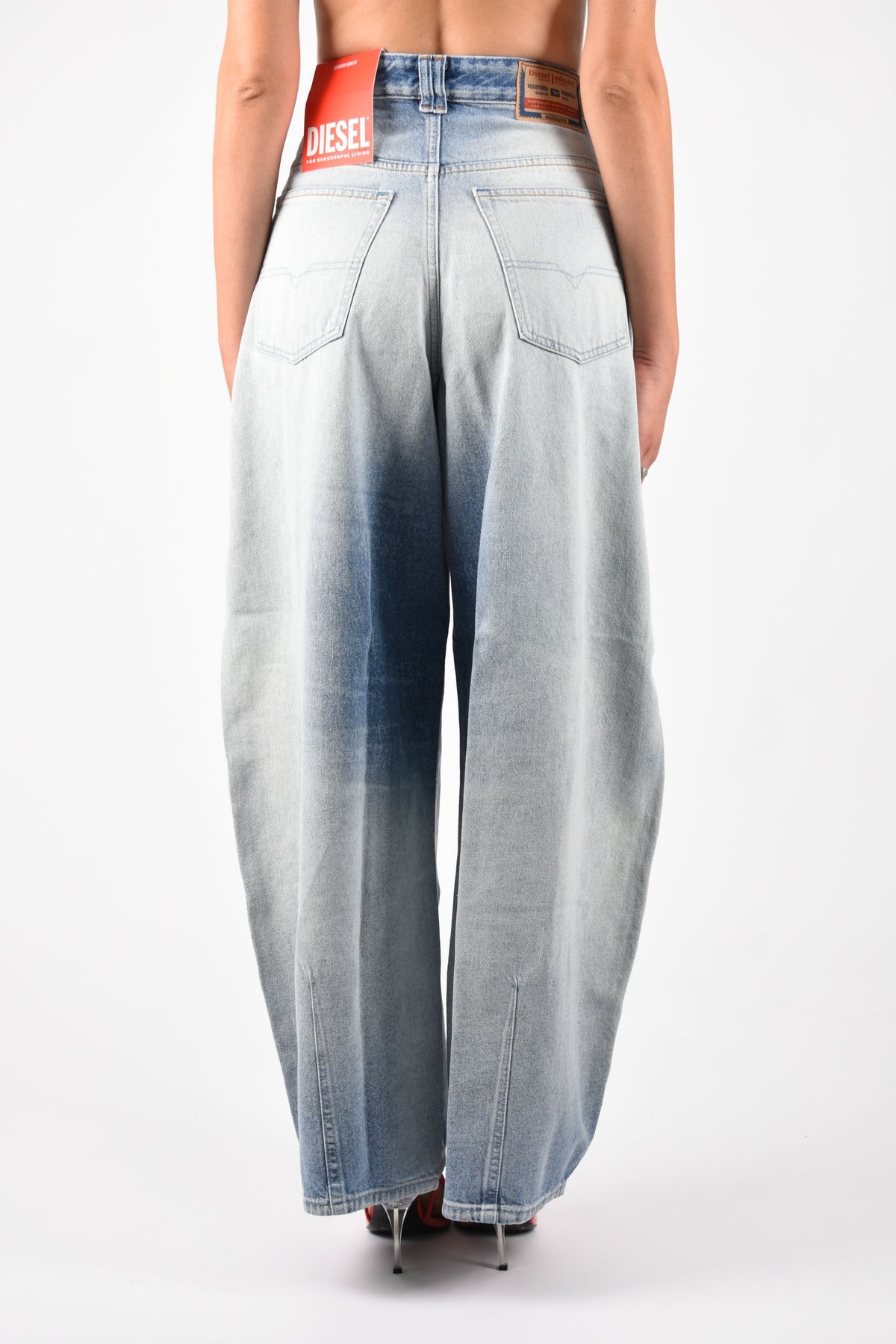 Jeans Relaxed Vita Bassa 1987 D-Khelz-B-S1 A25171007EE