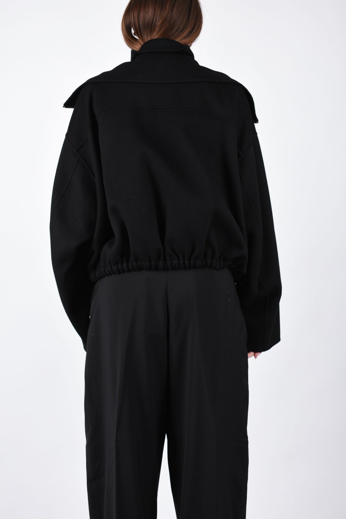Bomber in pura lana con davantino rimovibile EMIRO 2622086012