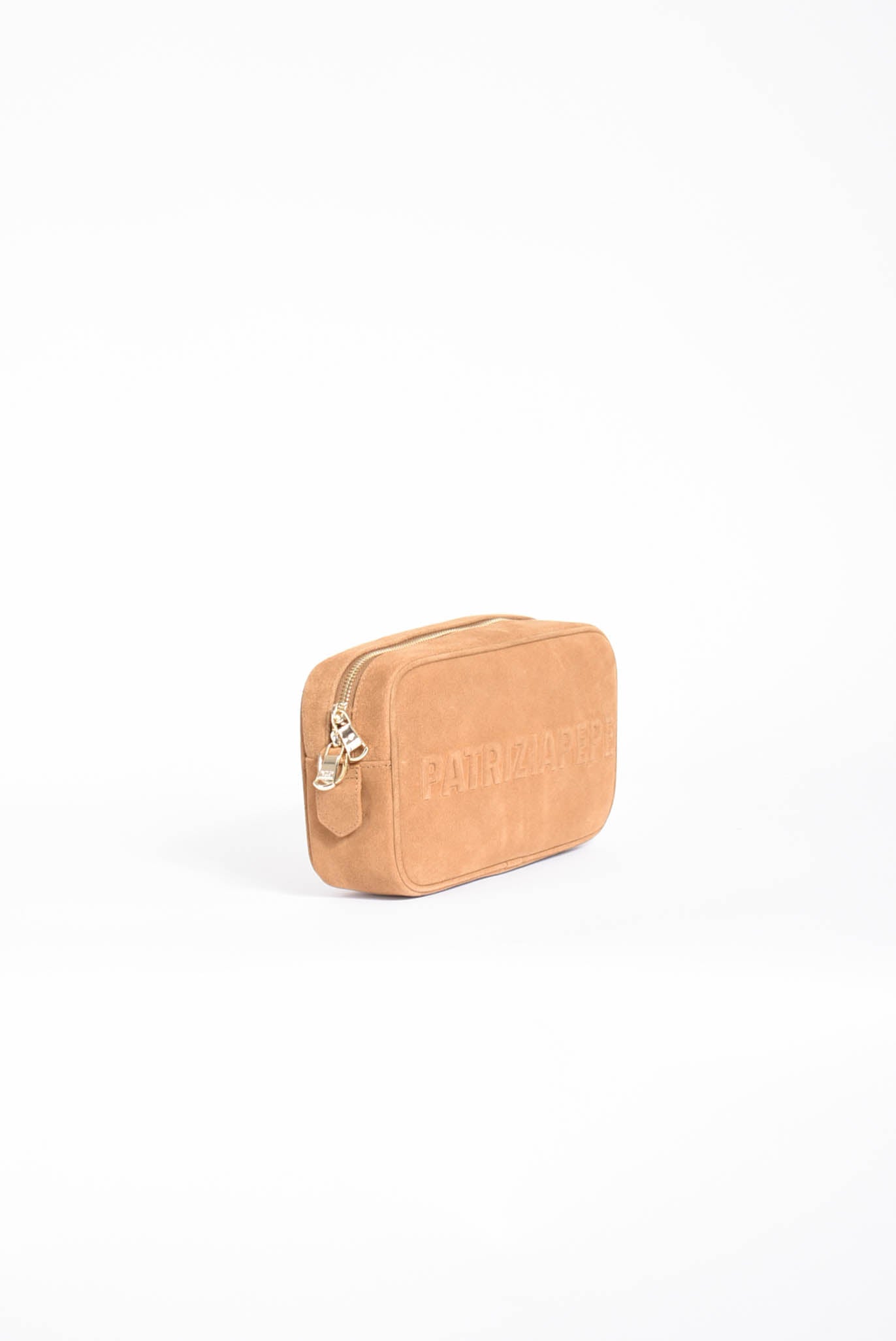 borsa a tracolla camera case in suede