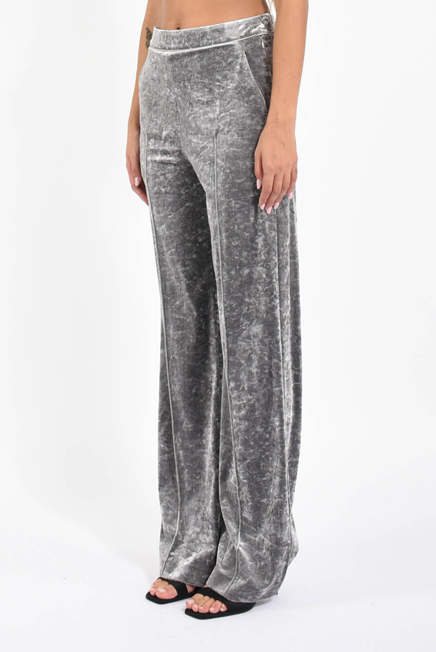 Pantaloni Essential in velluto