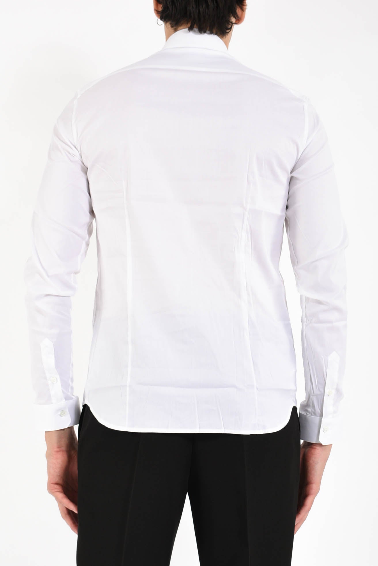 Camicia in popeline strech