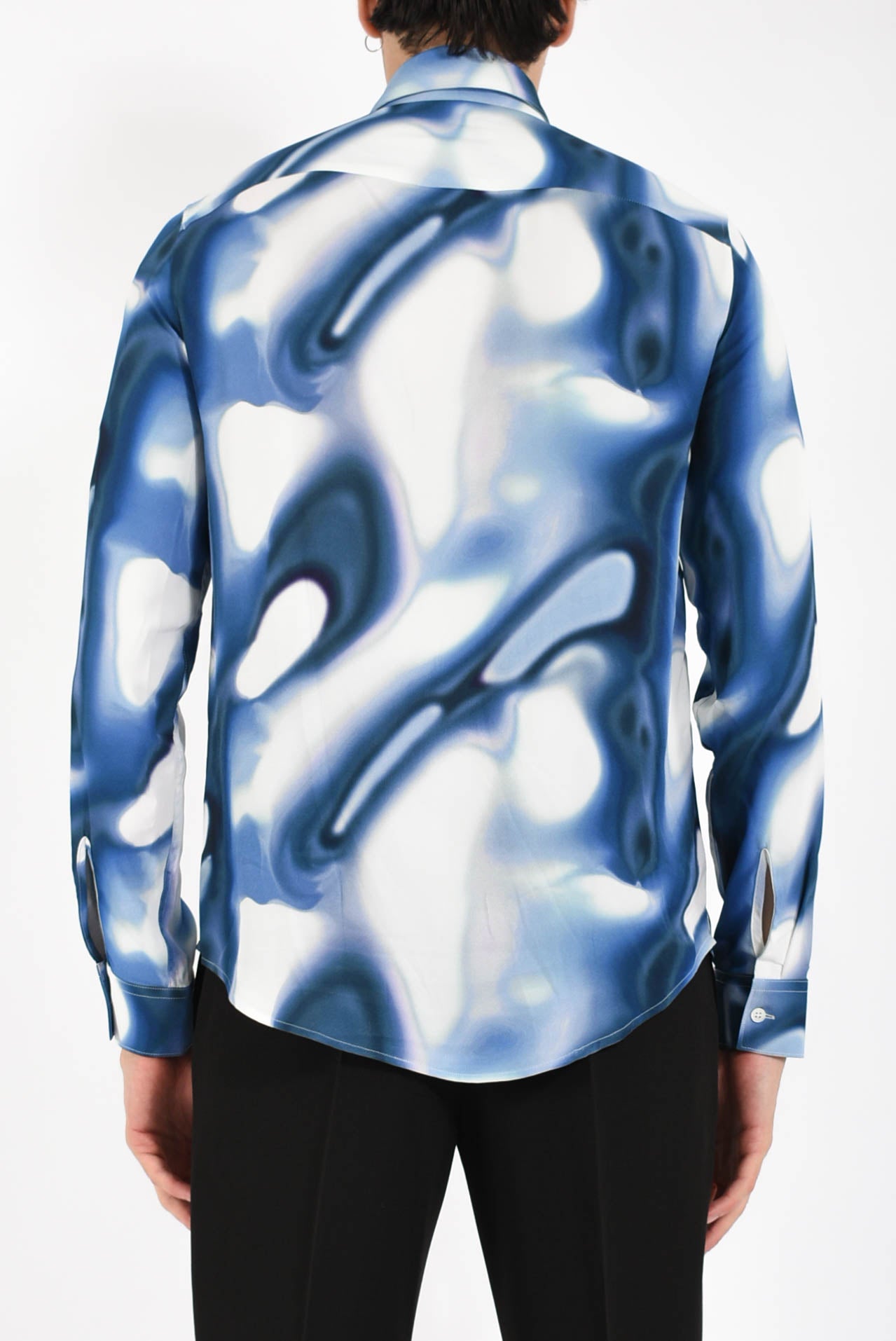 Camicia fantasia in viscosa