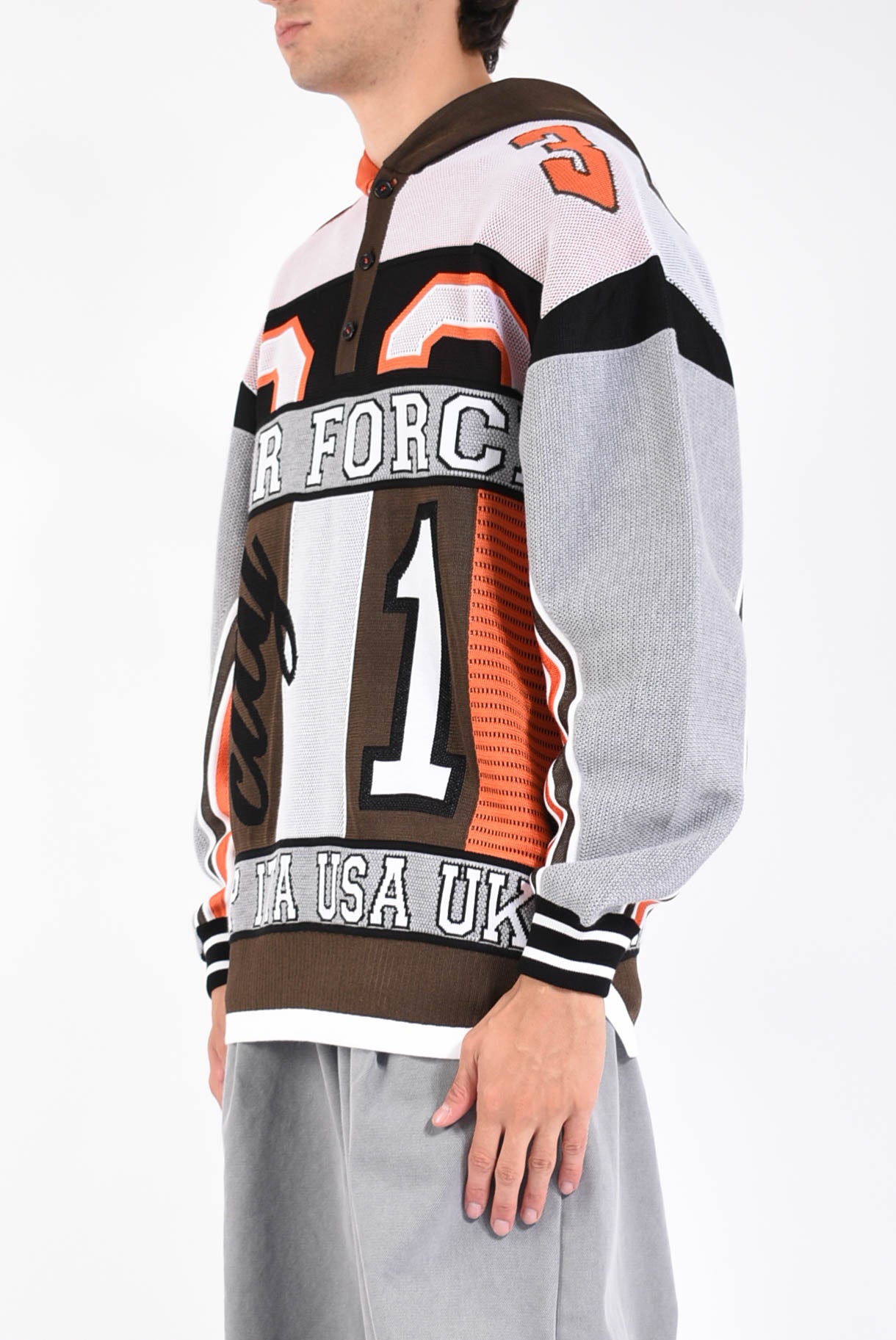 maglia air force hoodie