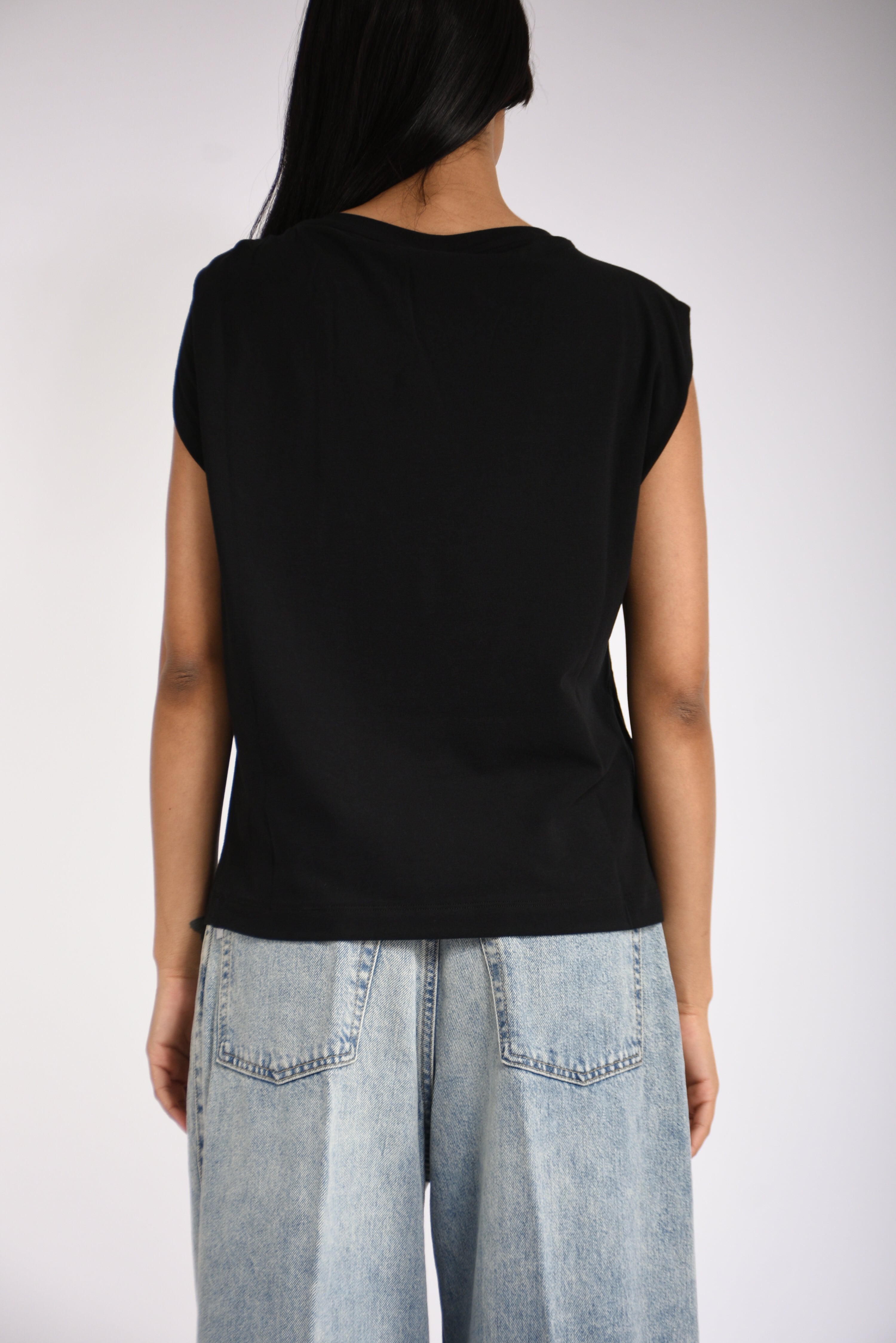 Top con dettaglio dorato melody