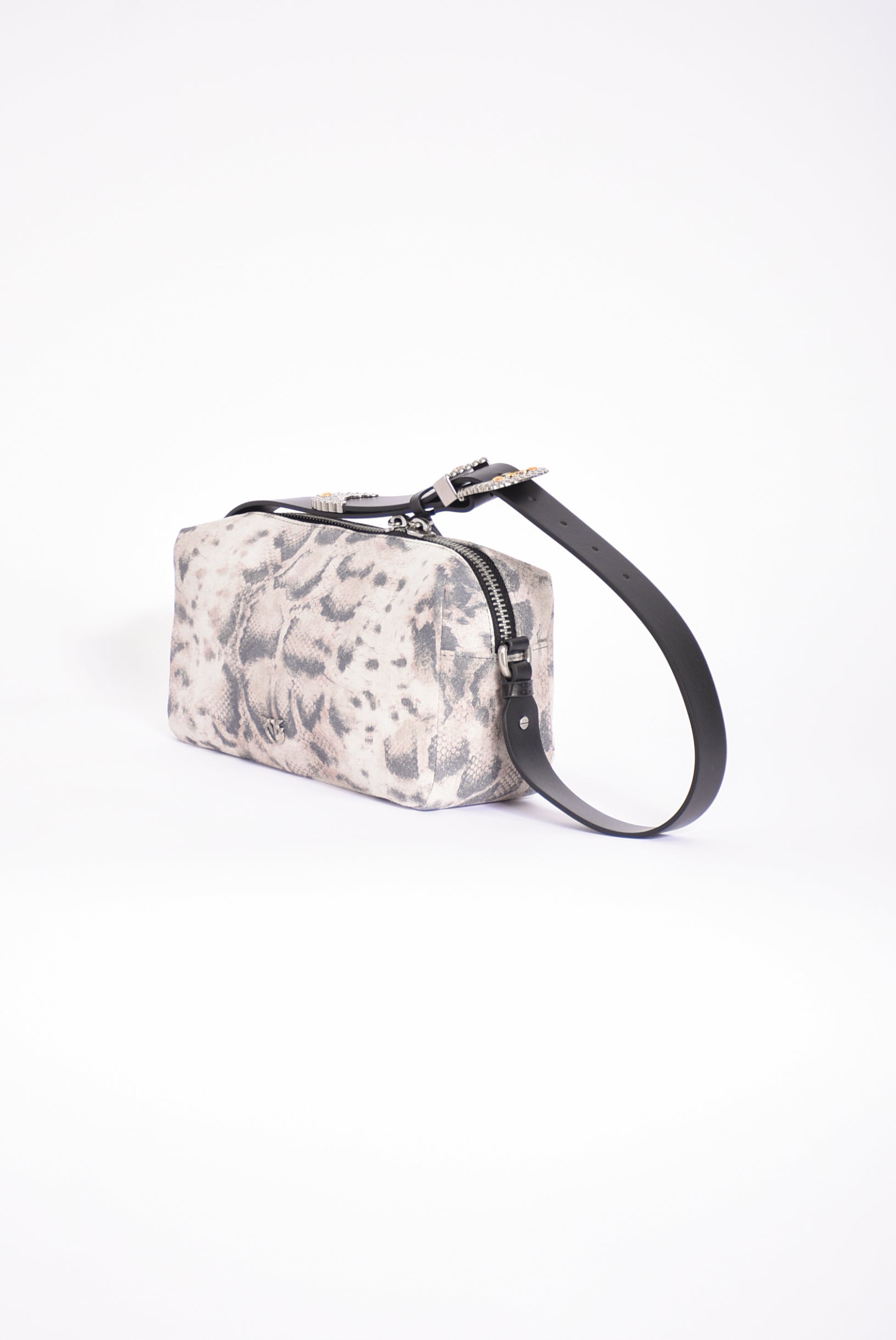 trittico suede stampa pitone