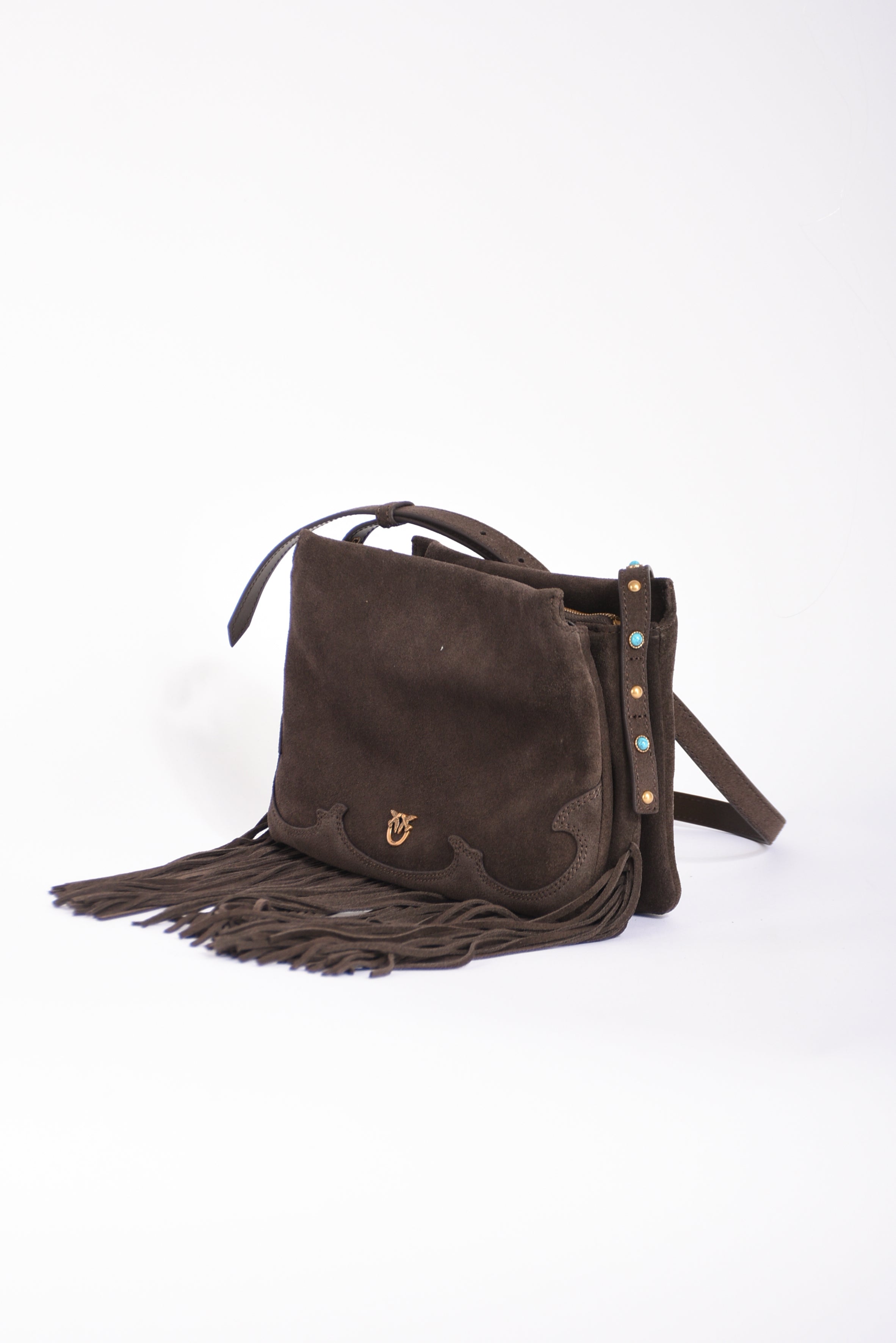 borsa a tracolla triplet mini fringes