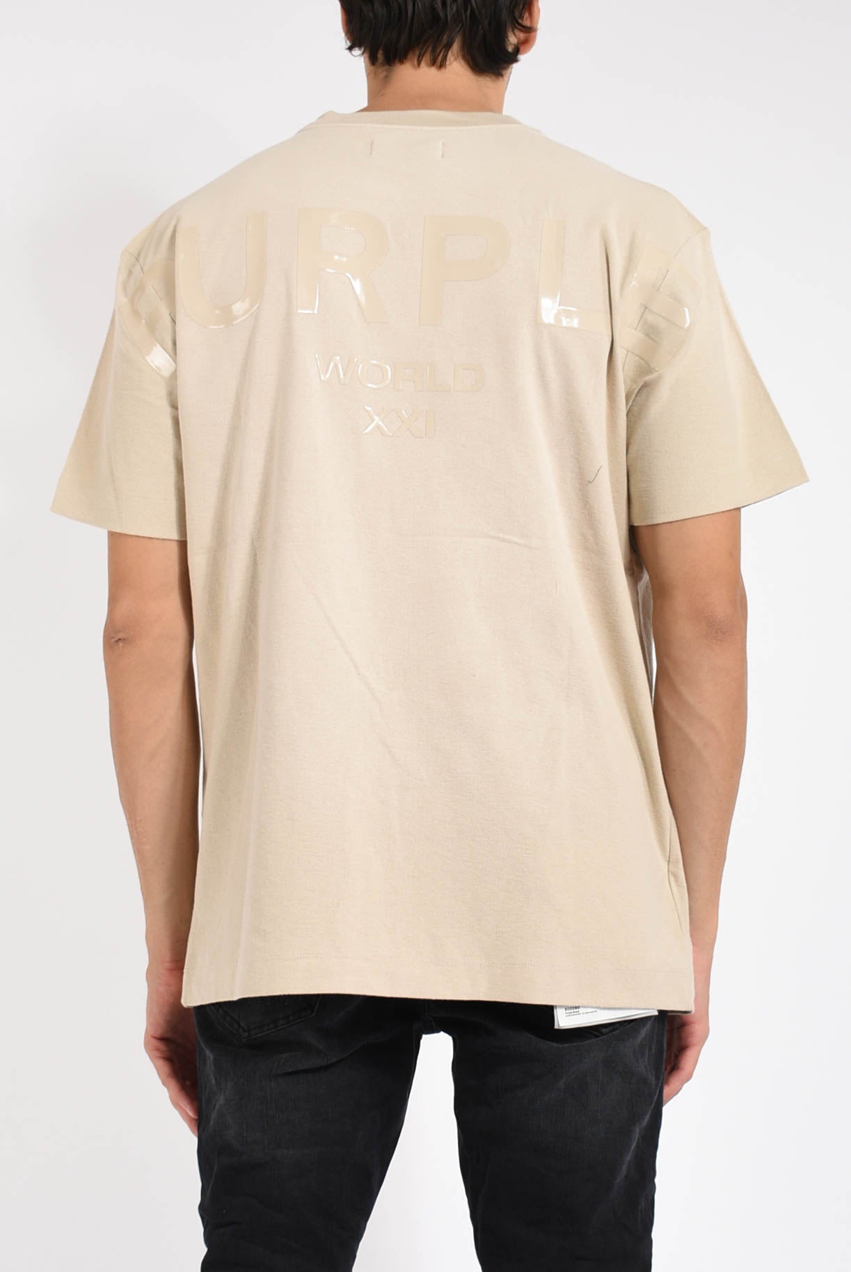 T-shirt textured jersey