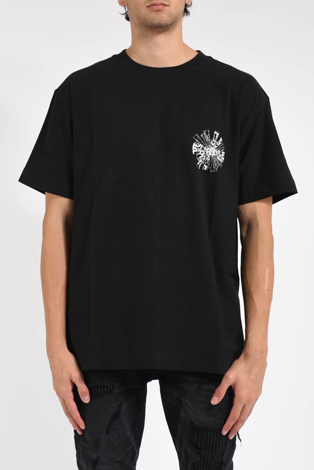 T-shirt textured jersey