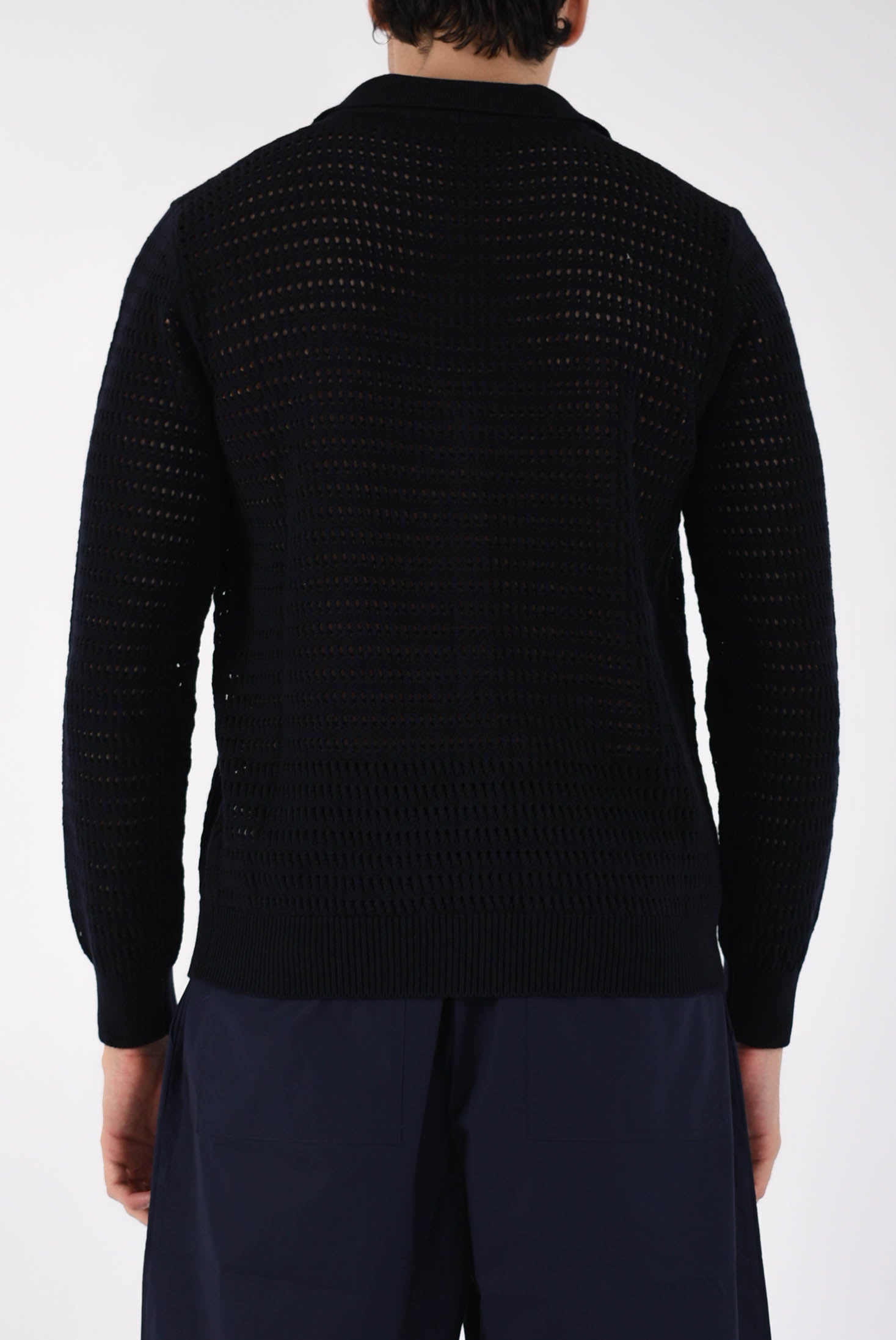 Cardigan traforato