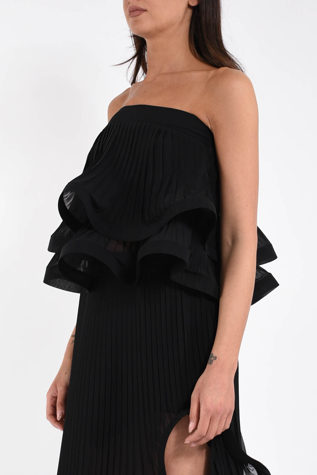 top corto in georgette