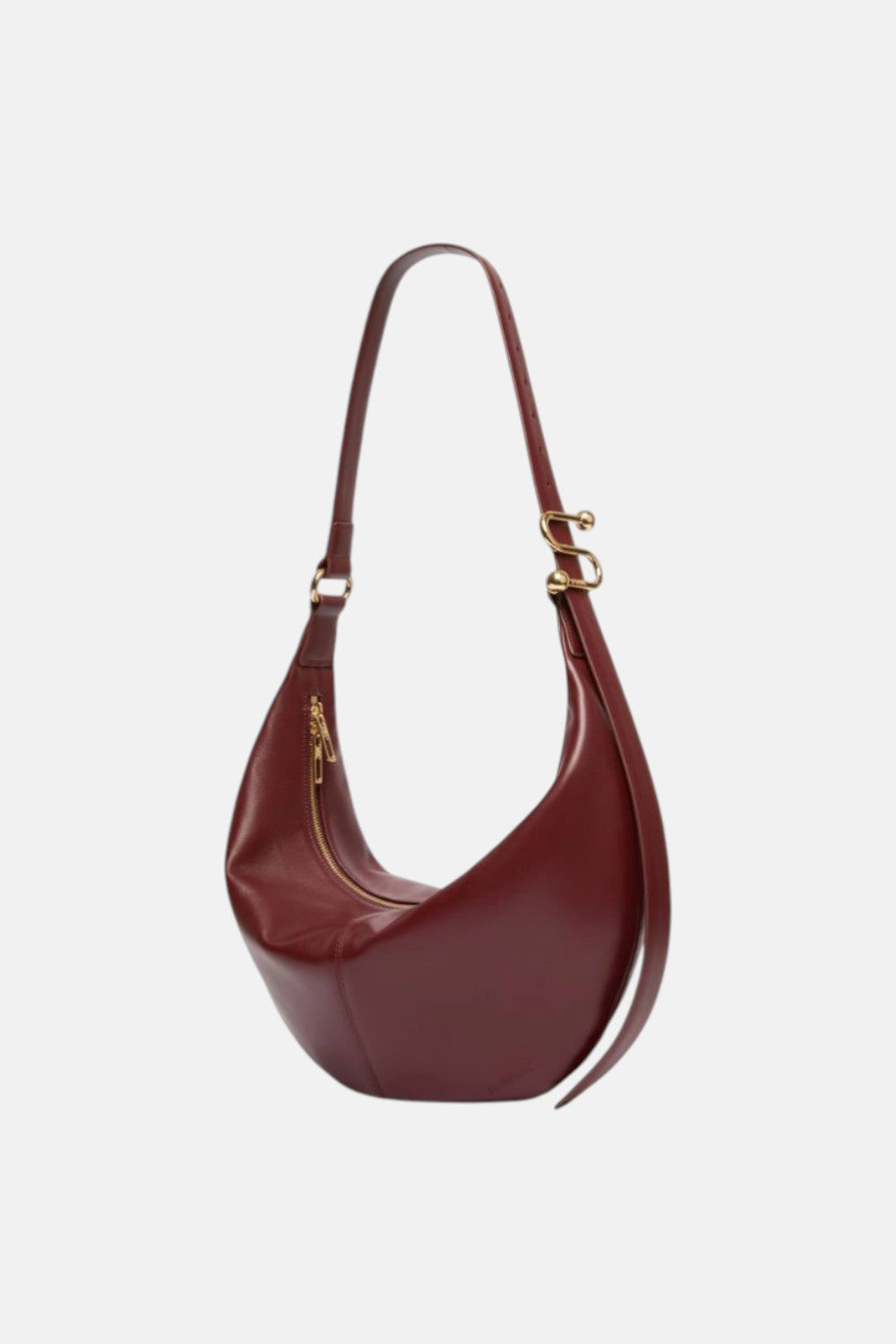 borsa hobo in nappa bruno