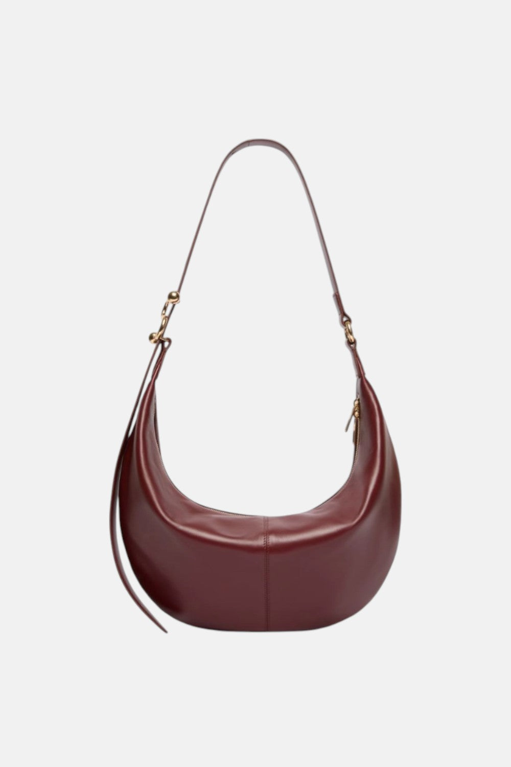 borsa hobo in nappa bruno