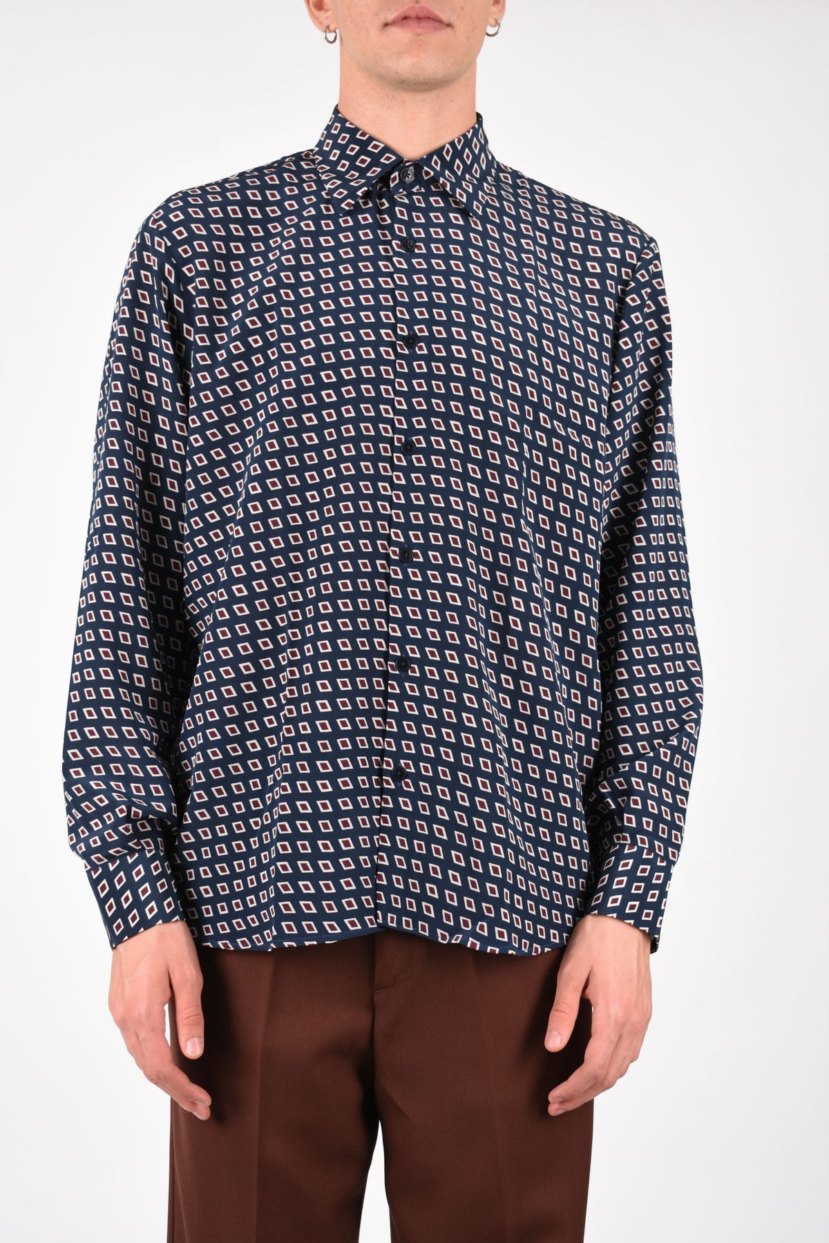 Camicia jil in crepe di seta 26F22