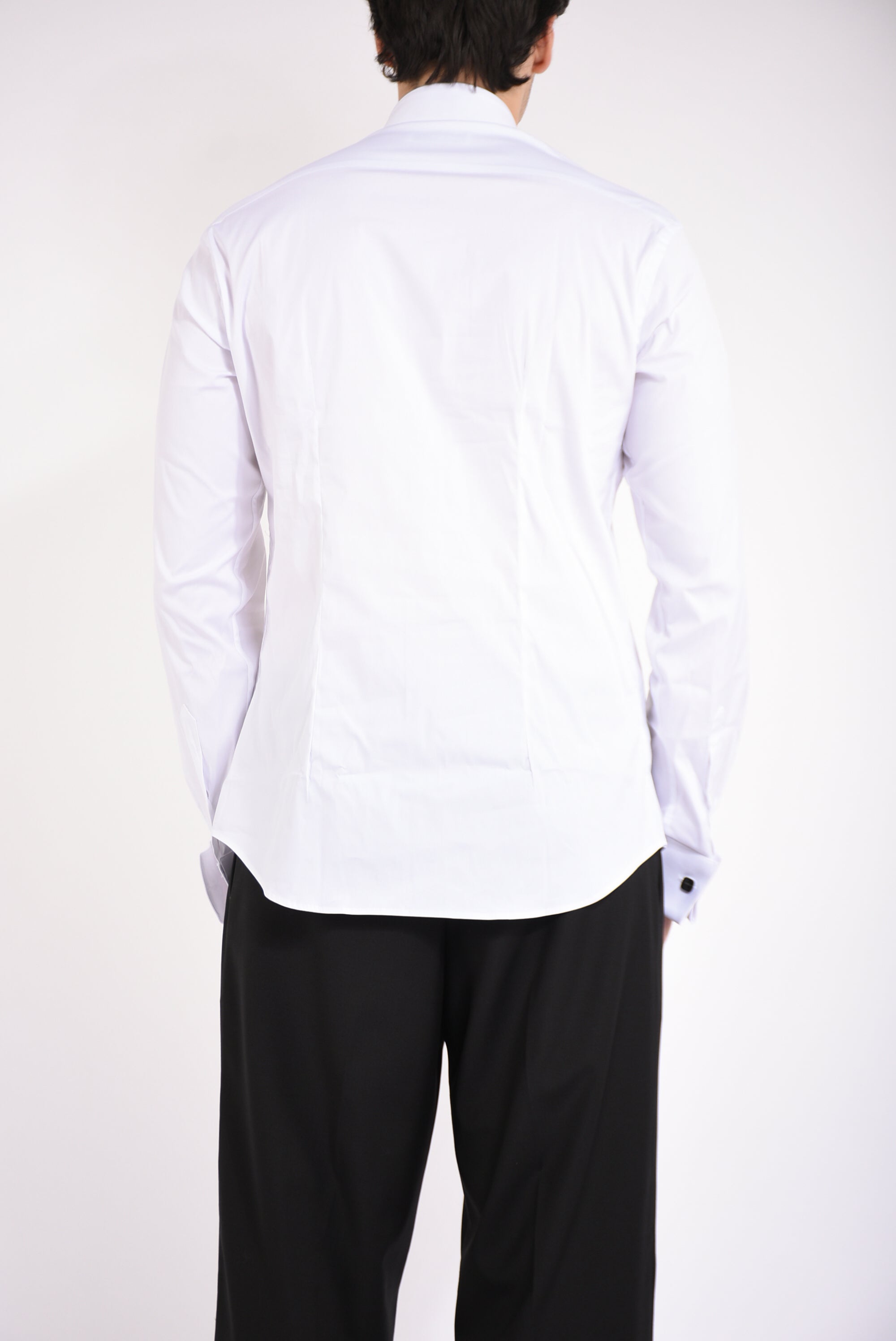 Camicia da smoking in cotone