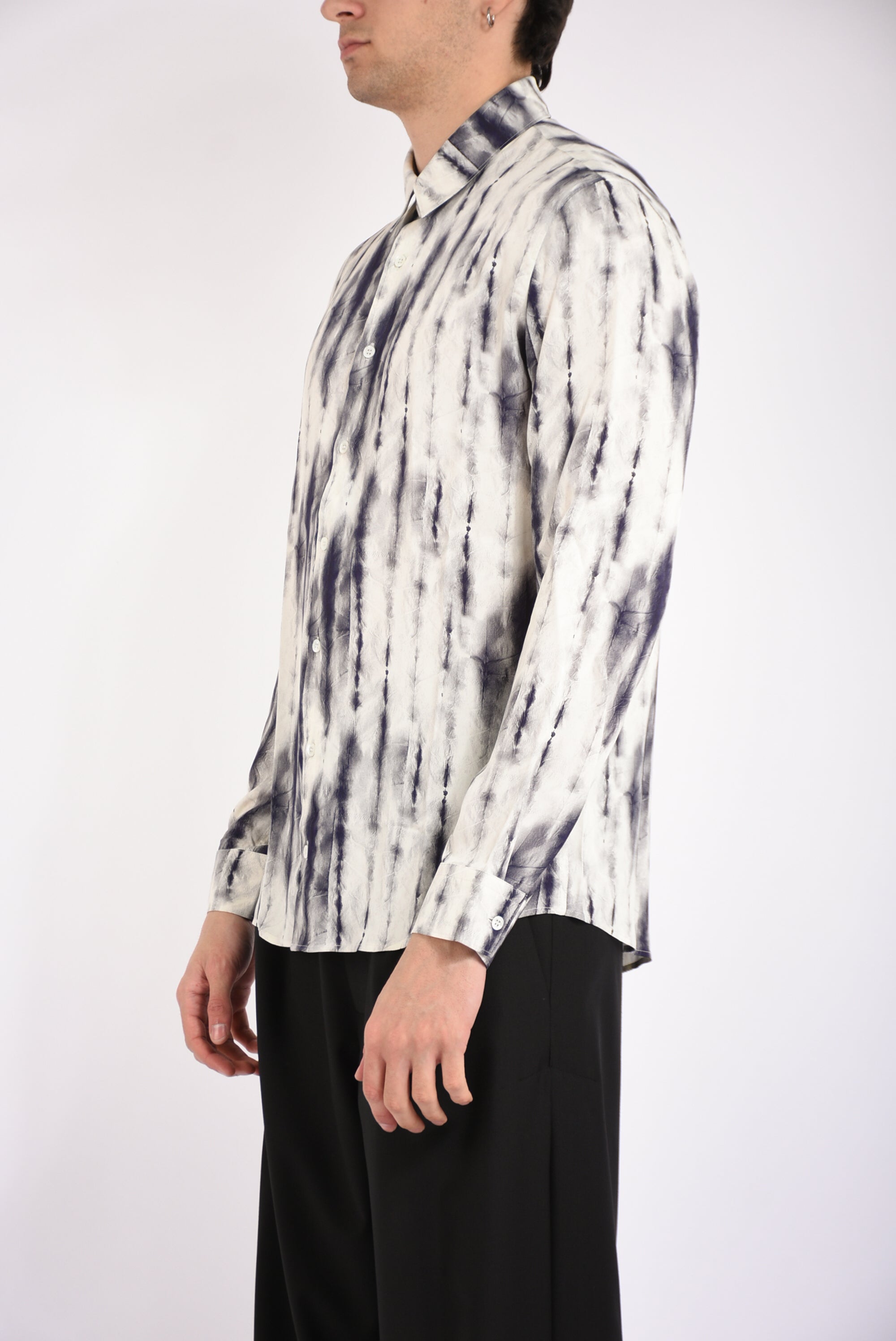 Camicia fantasia in viscosa