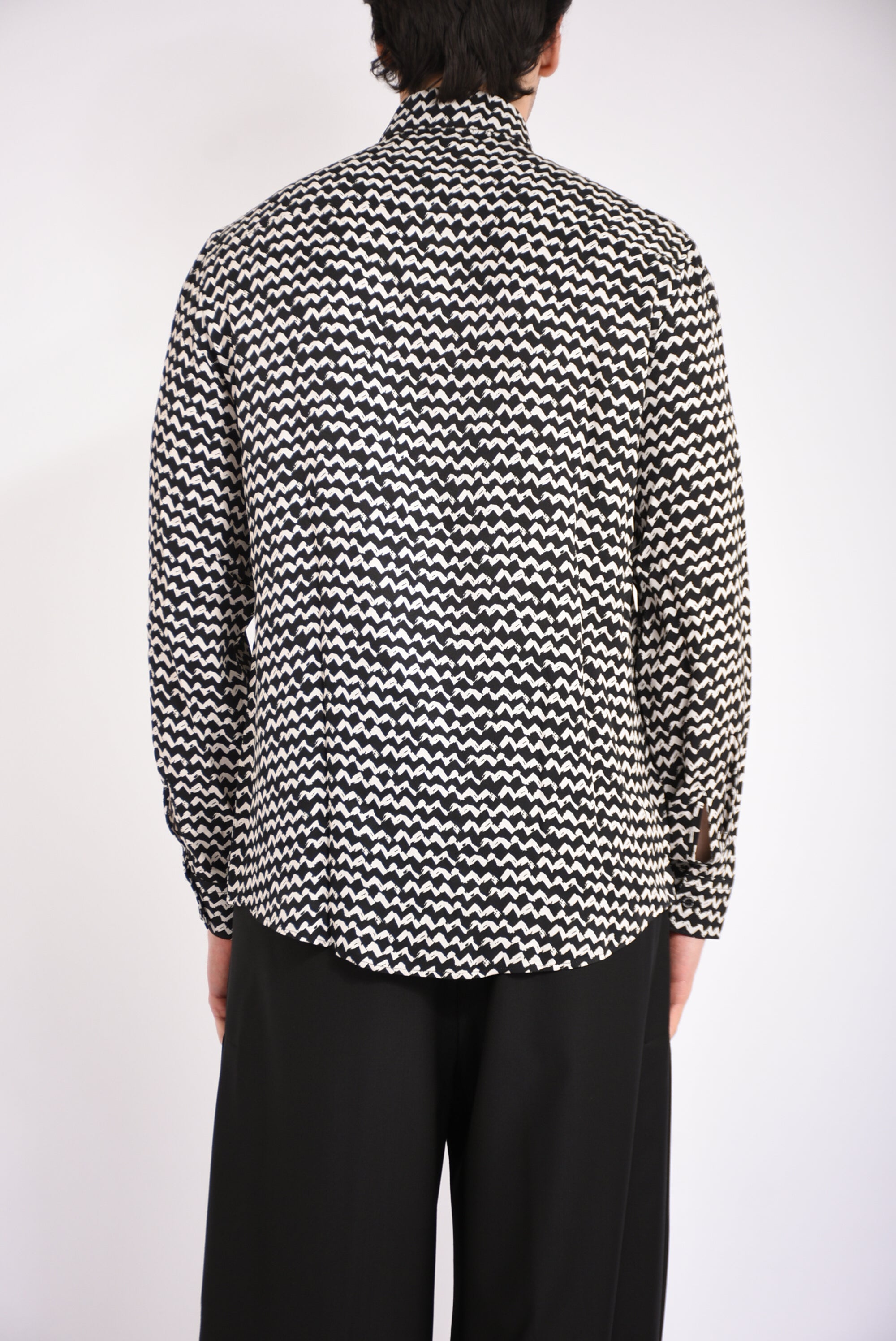 Camicia fantasia in viscosa