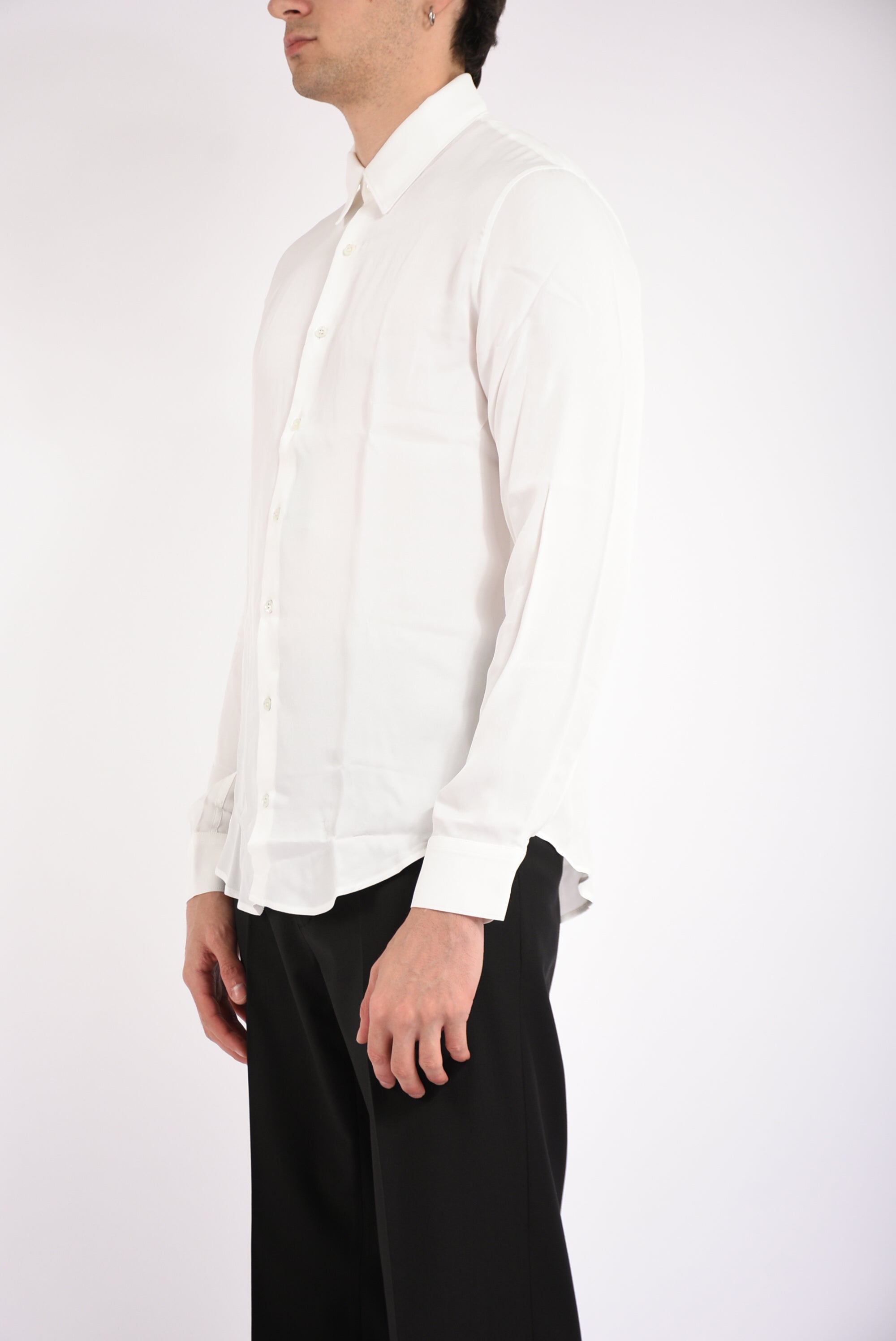 Camicia in twill di viscosa