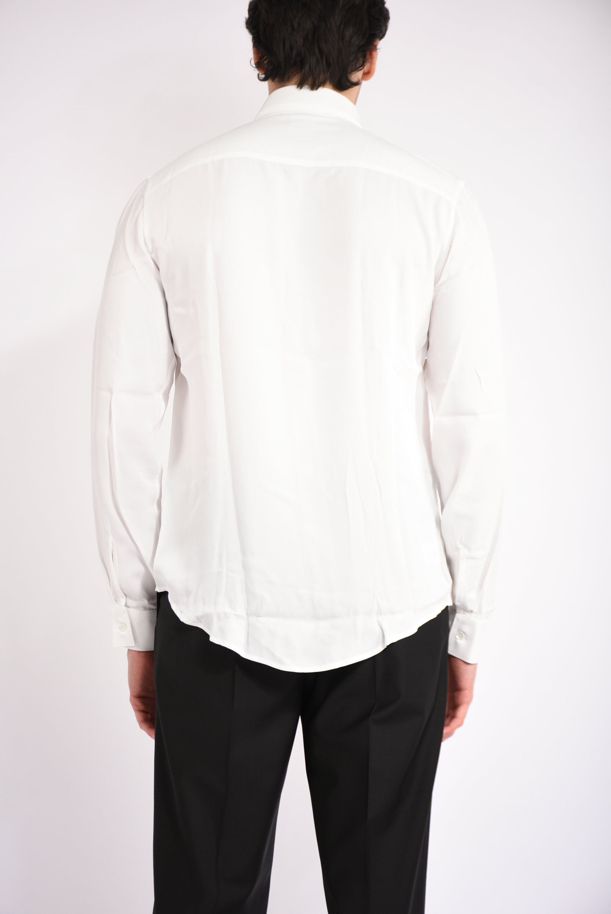 Camicia in twill di viscosa