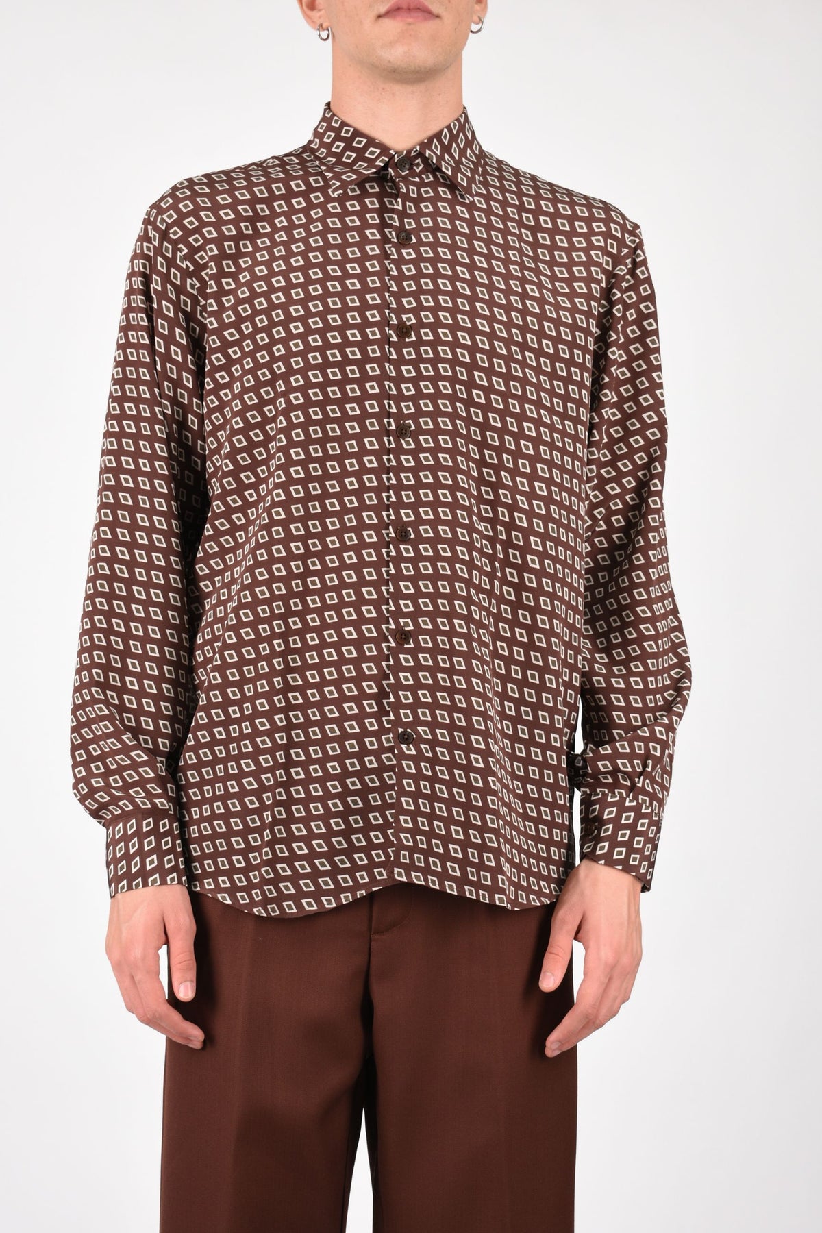 Camicia jil in crepe di seta 26F22