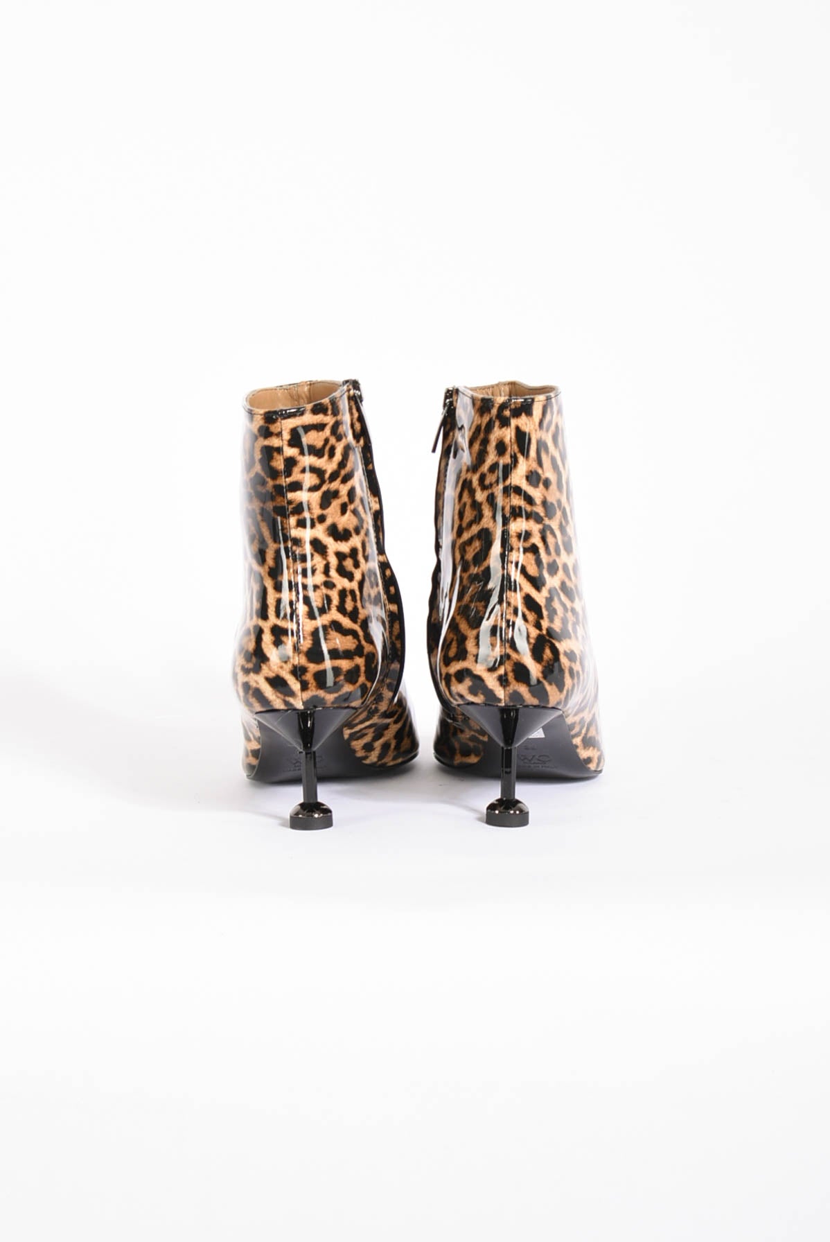 stivaletti in vernice animalier