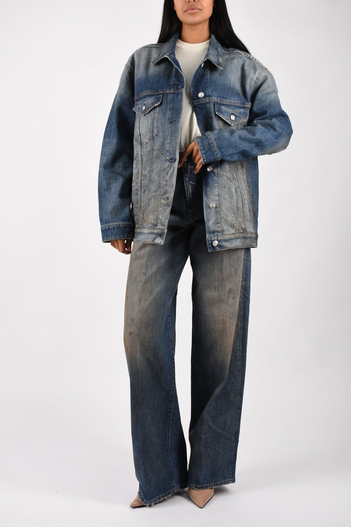 JEANS ERIS OVERCARROT STRETCH 9FW26ERS02DEST