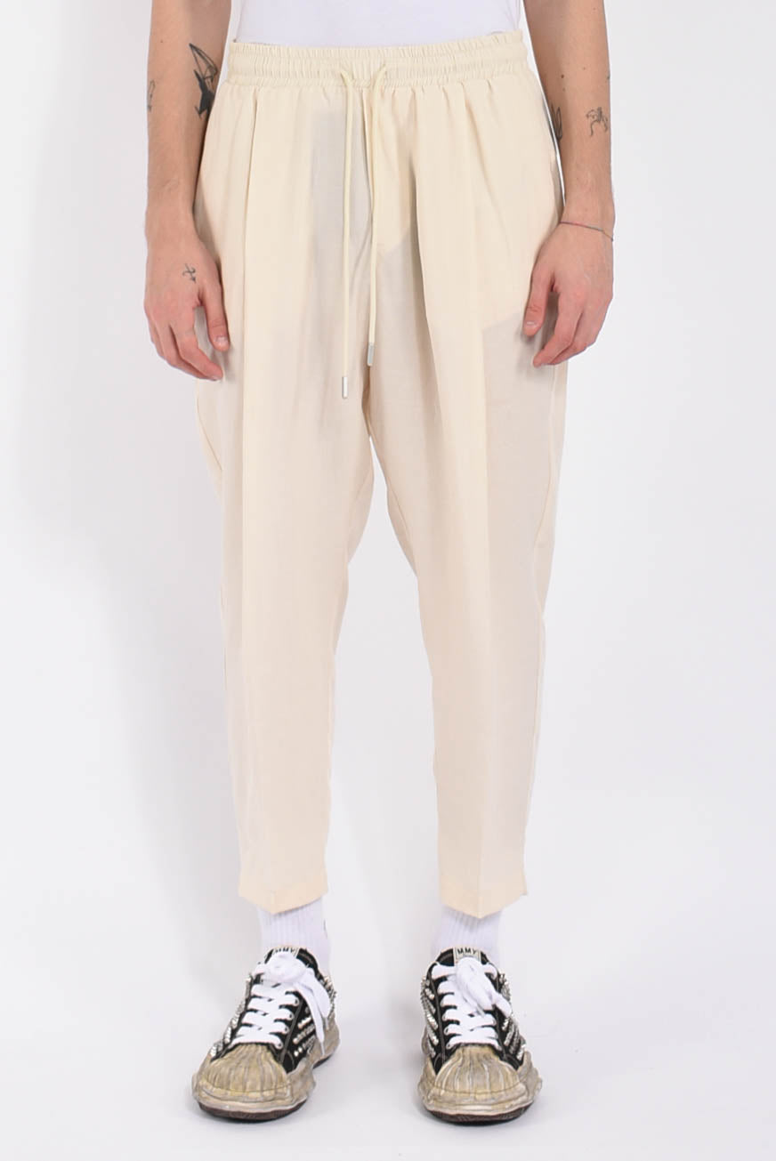 Pantaloni in misto lino