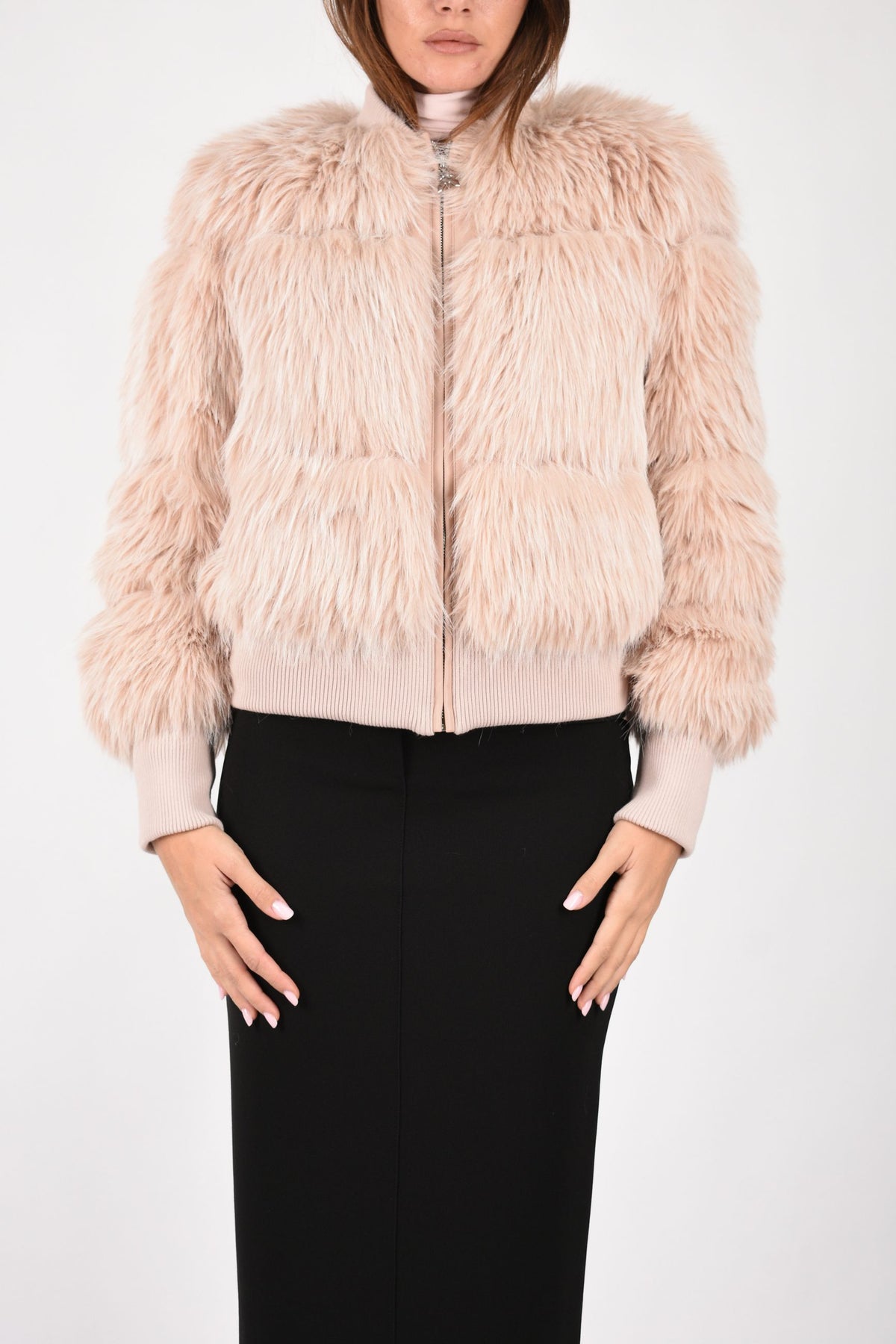 Giubbotto bomber fluffy 8O0013E0002