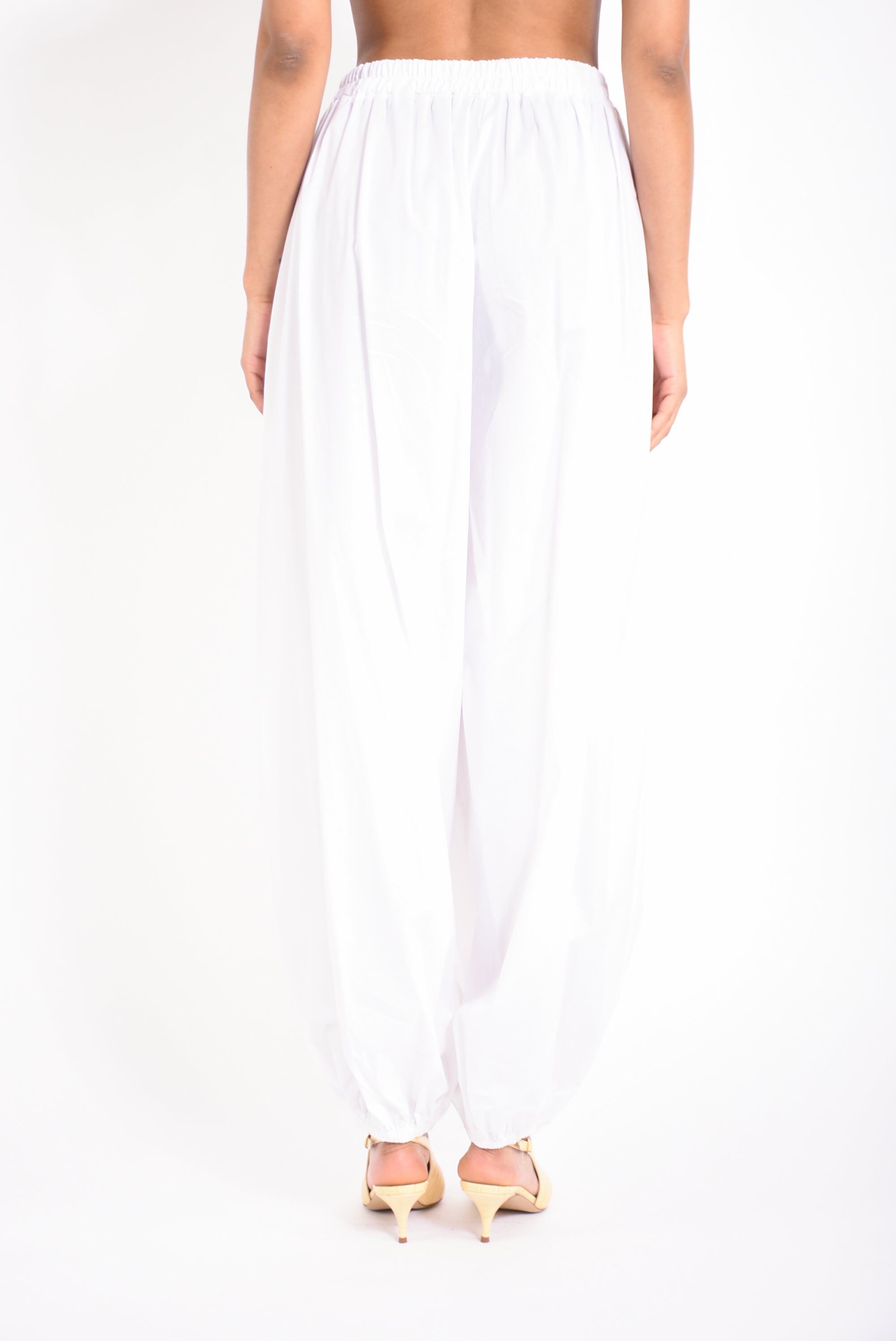 pantaloni ballon in cotone