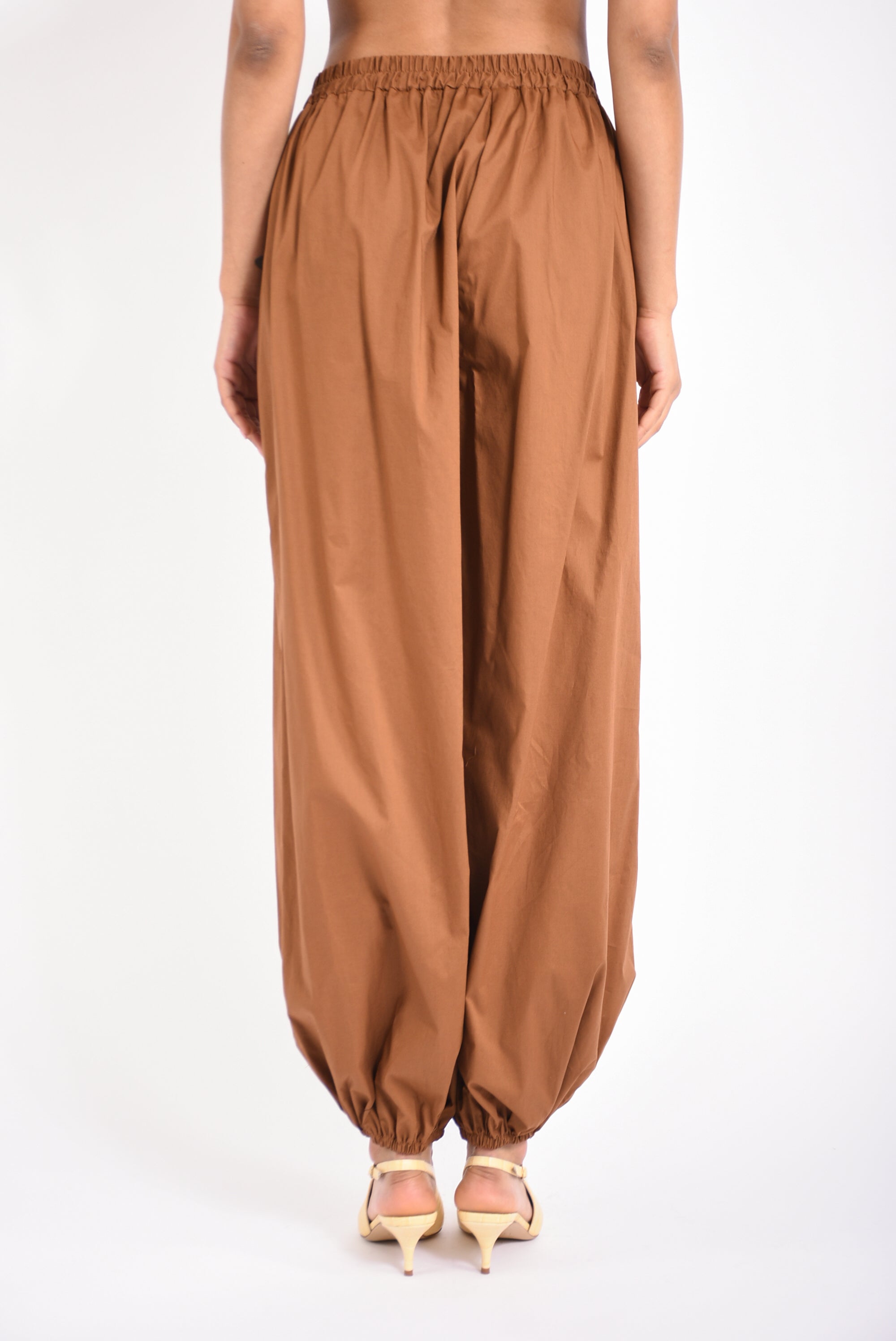 pantaloni ballon in cotone