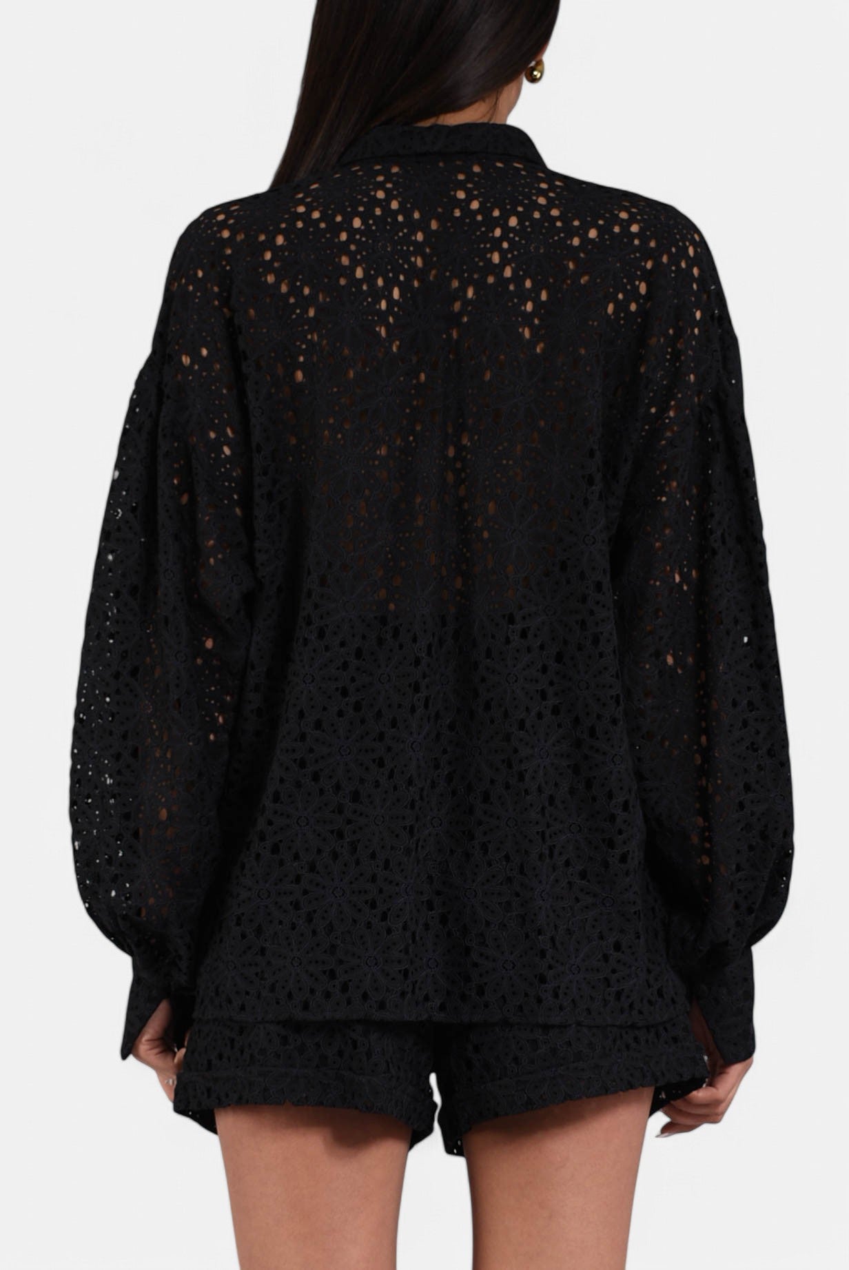 camicia in pizzo