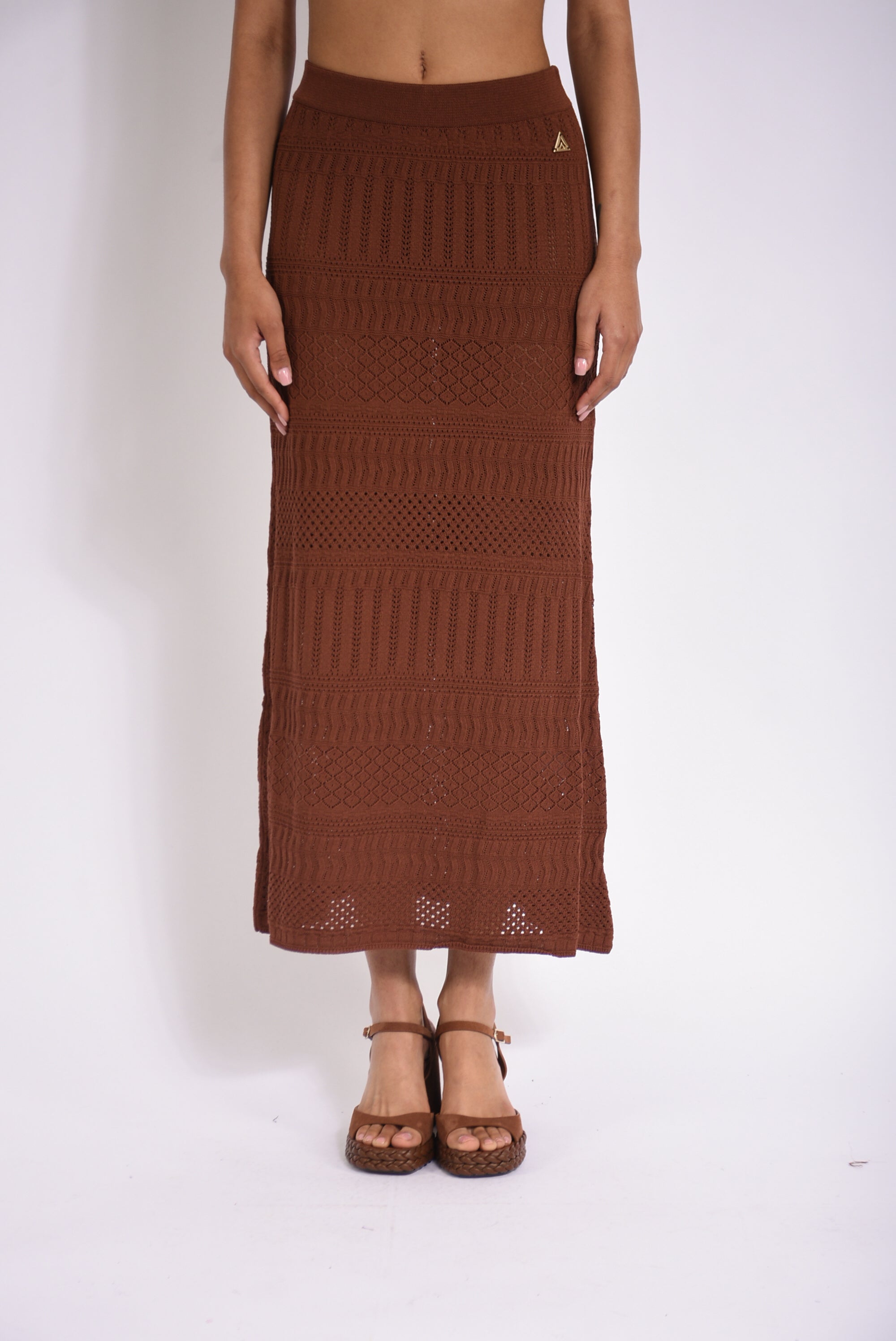 gonna lunga maxi lace