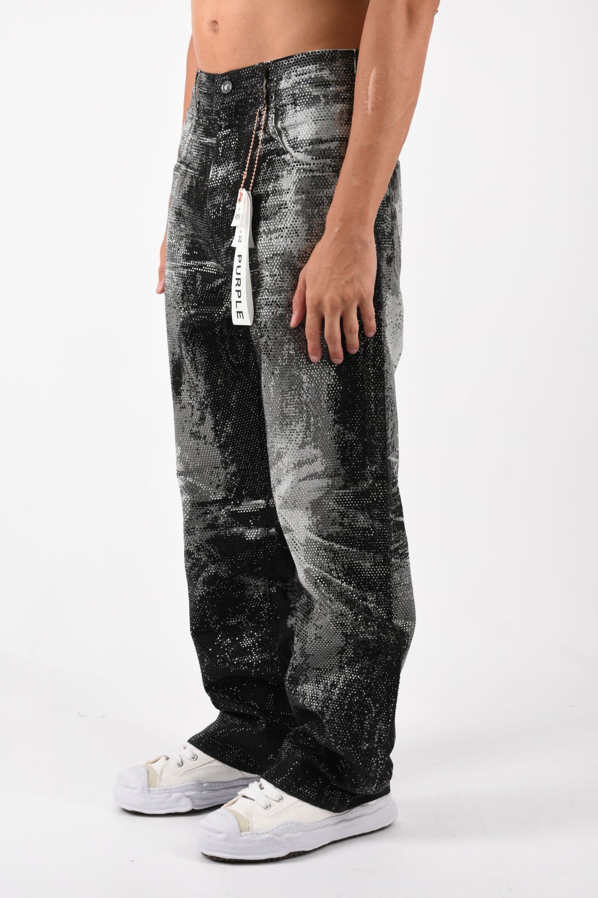 Jeans trompe loeil