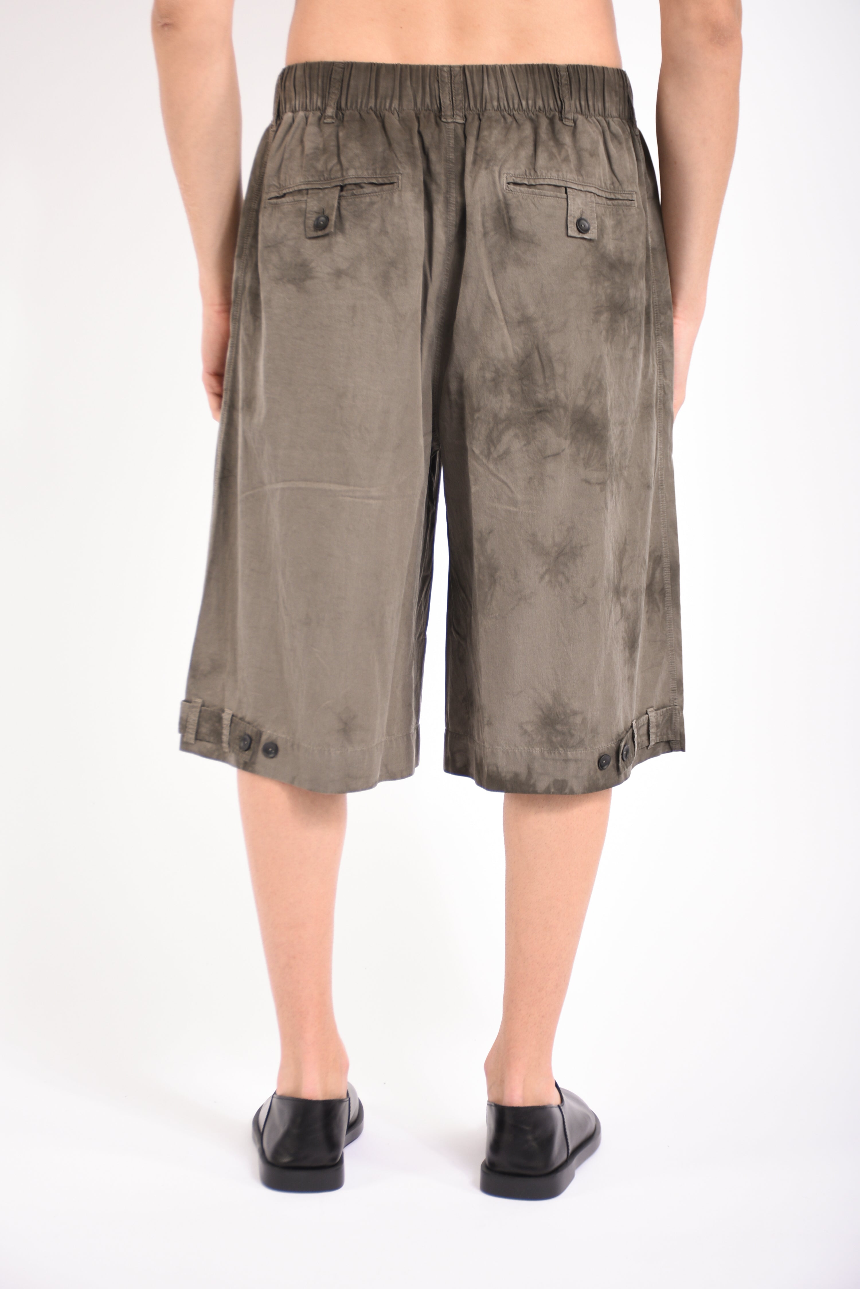Bermuda in cupro tie dyed