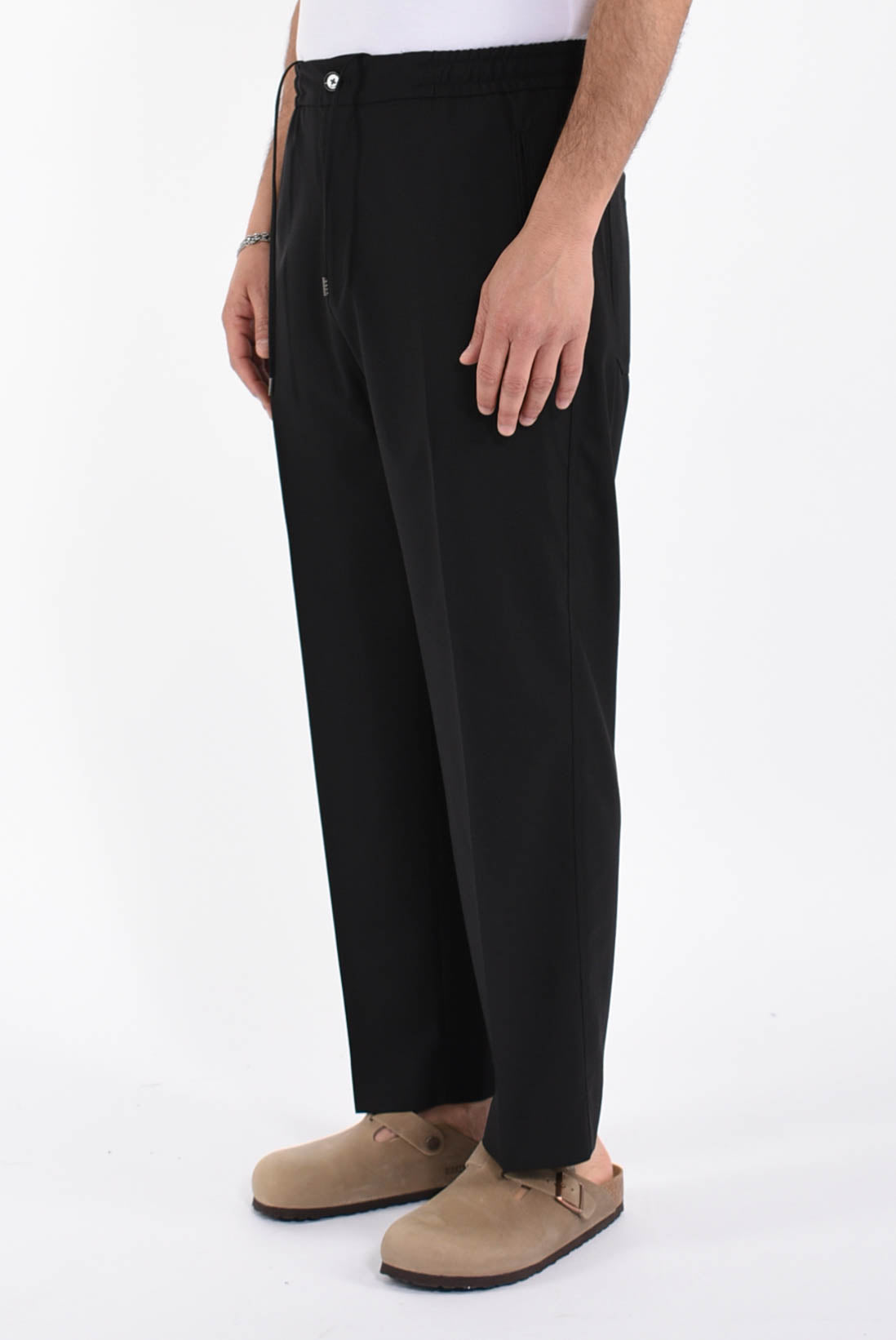 Pantaloni vincent in fresco lana