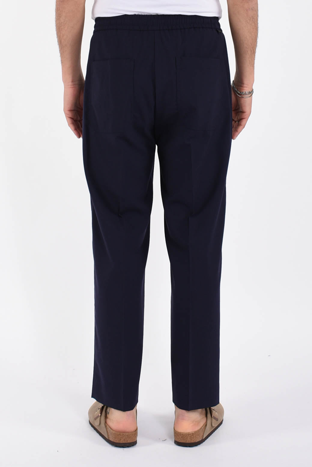 Pantaloni vincent in fresco lana