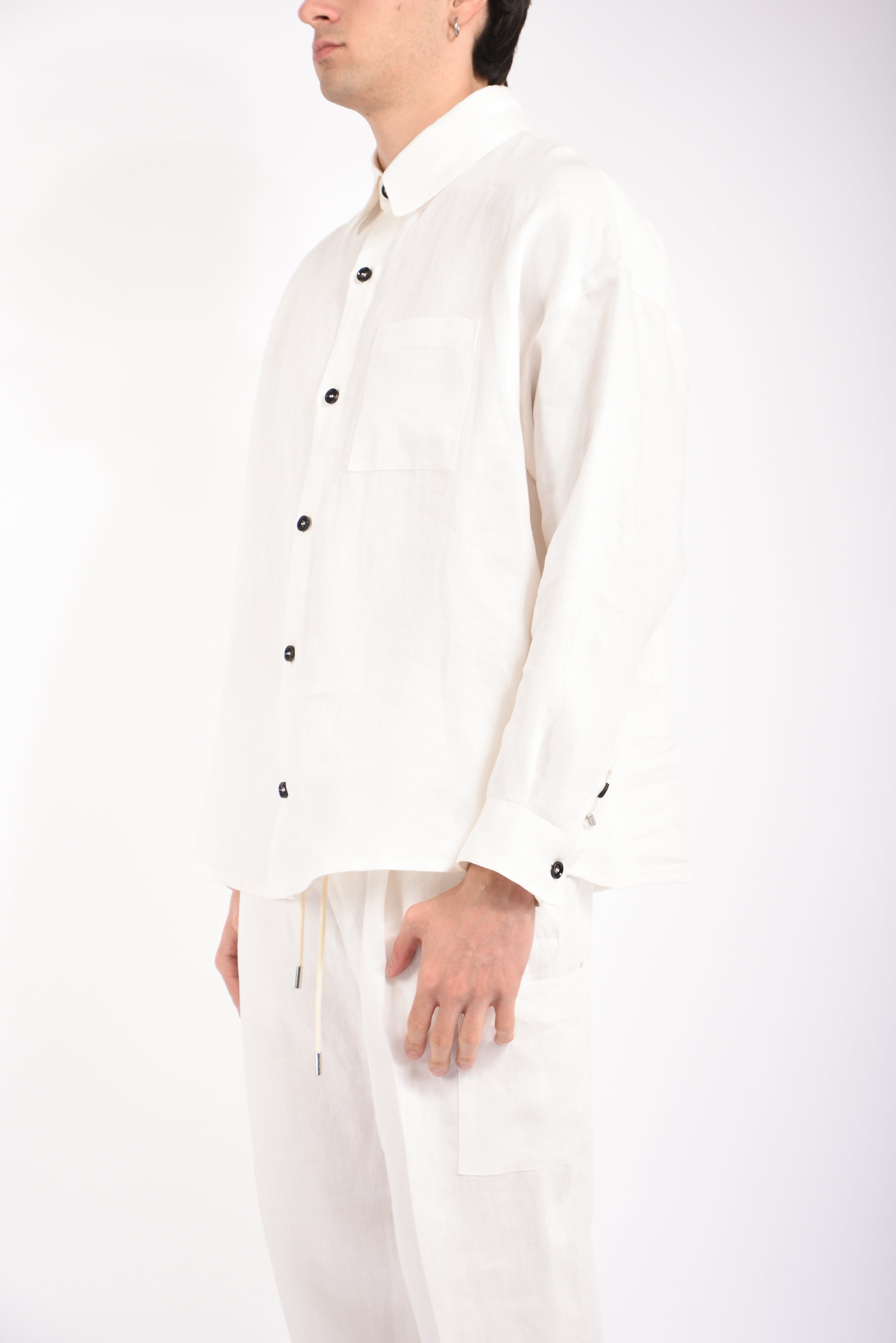 Camicia HALER in lino armaturato