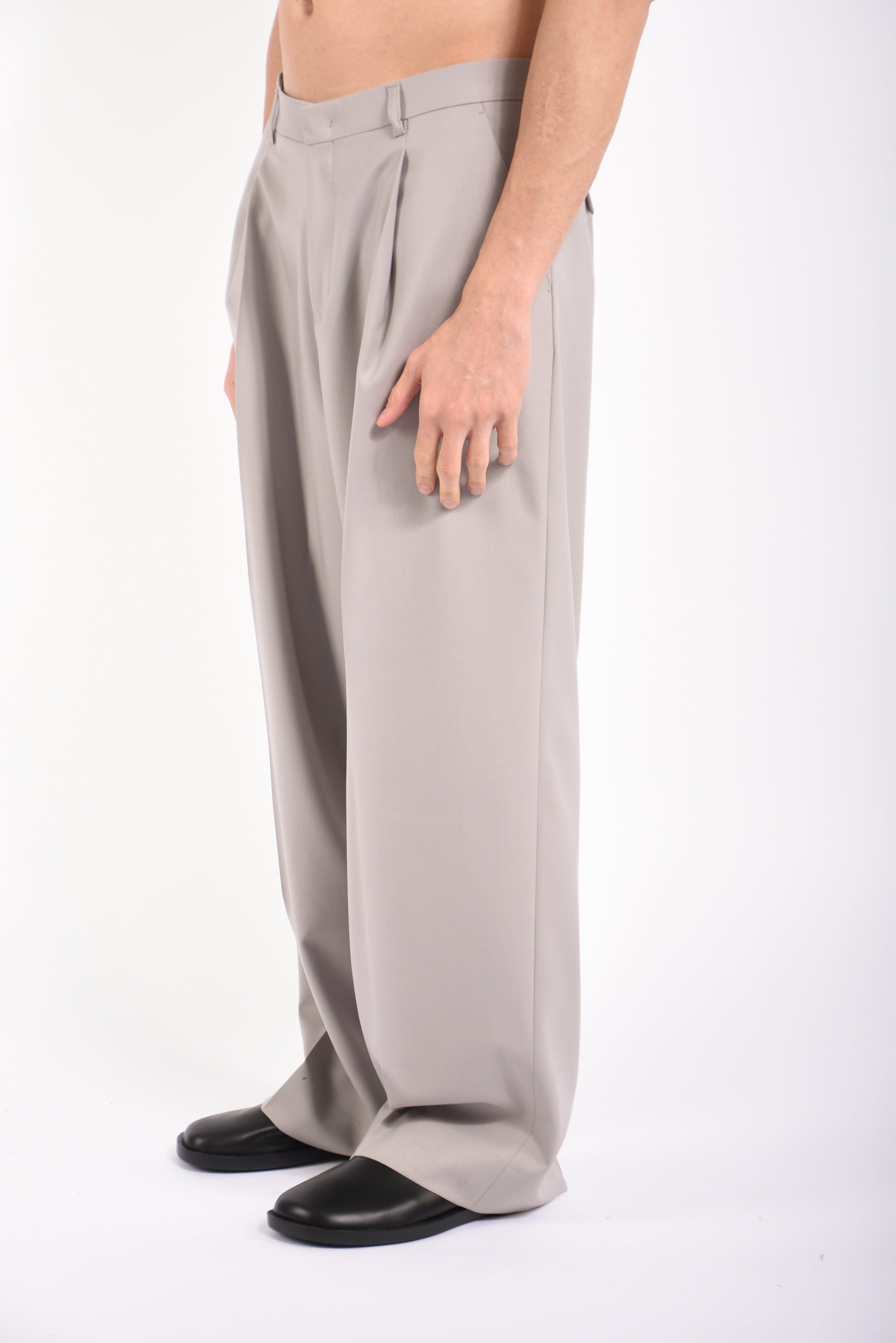 Pantaloni SMP in fresco lana