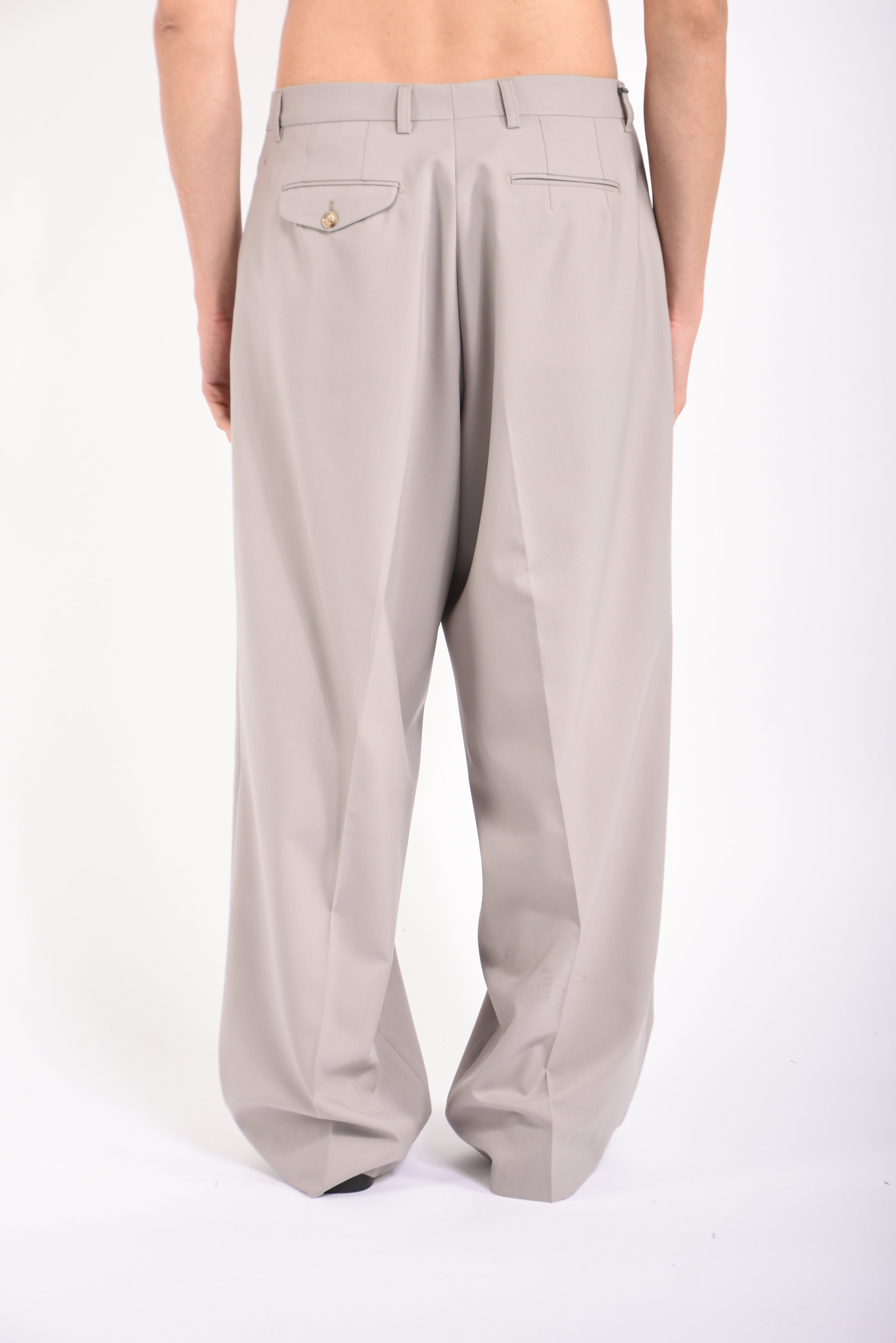 Pantaloni SMP in fresco lana