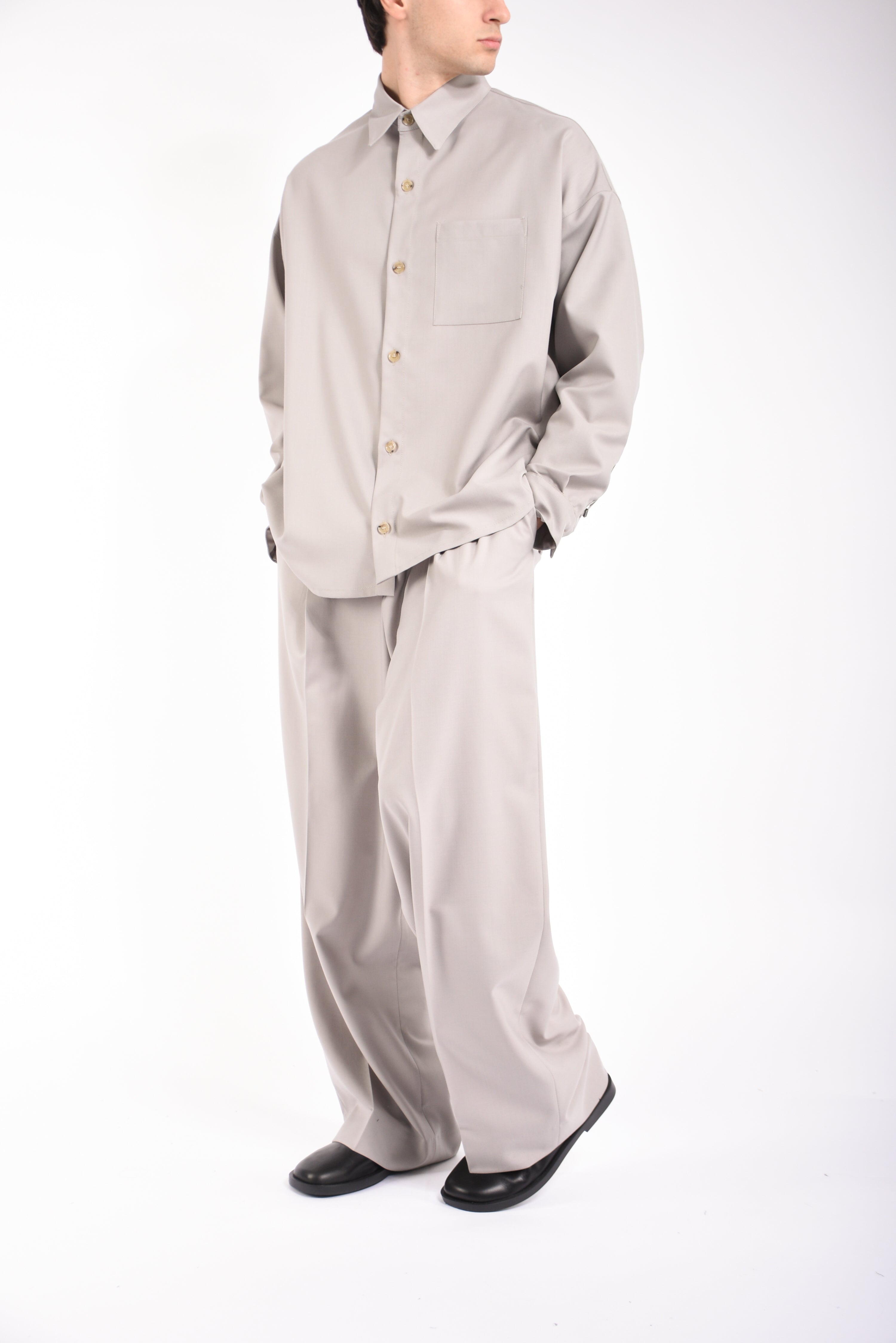 Camicia HALER in fresco lana