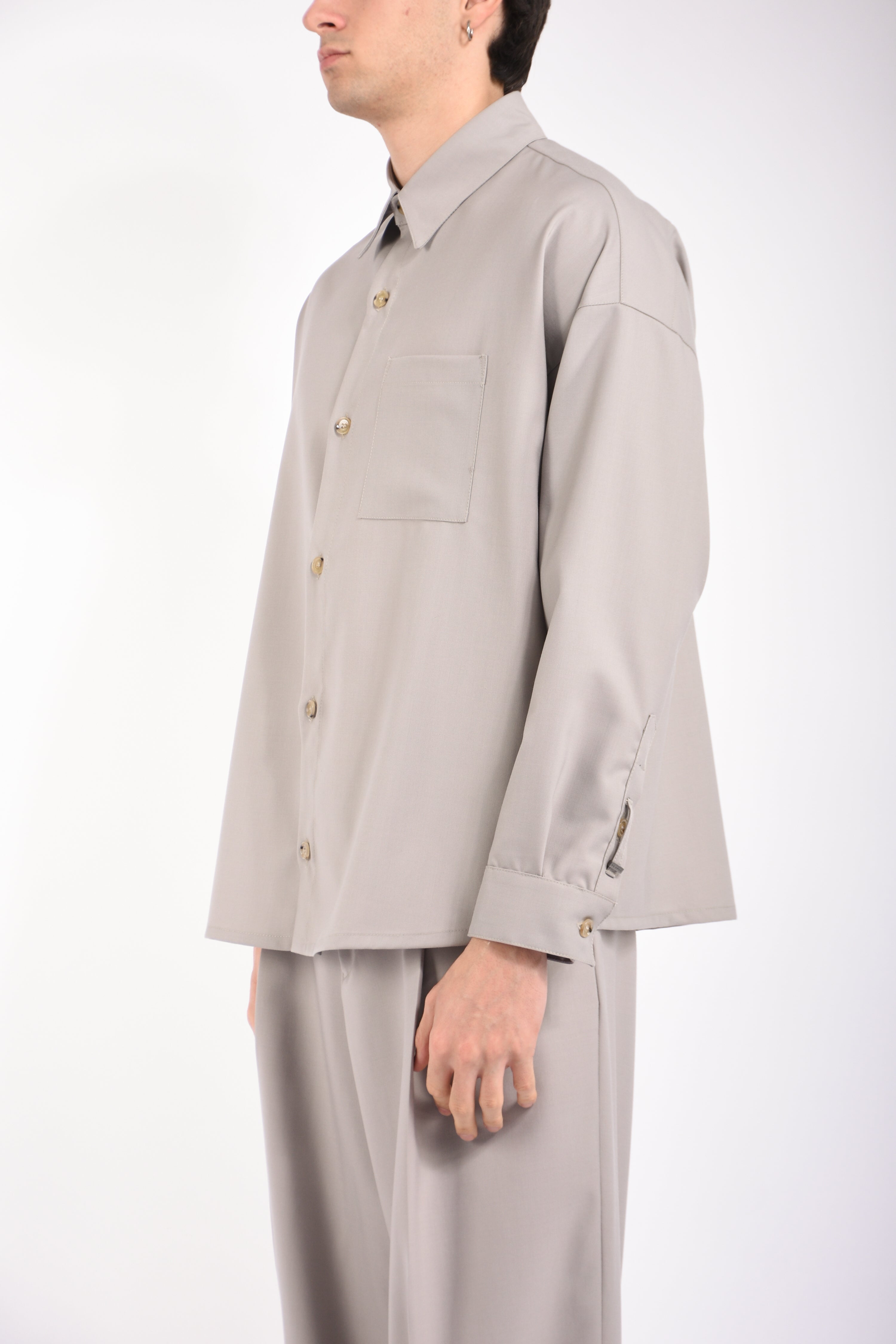 Camicia HALER in fresco lana