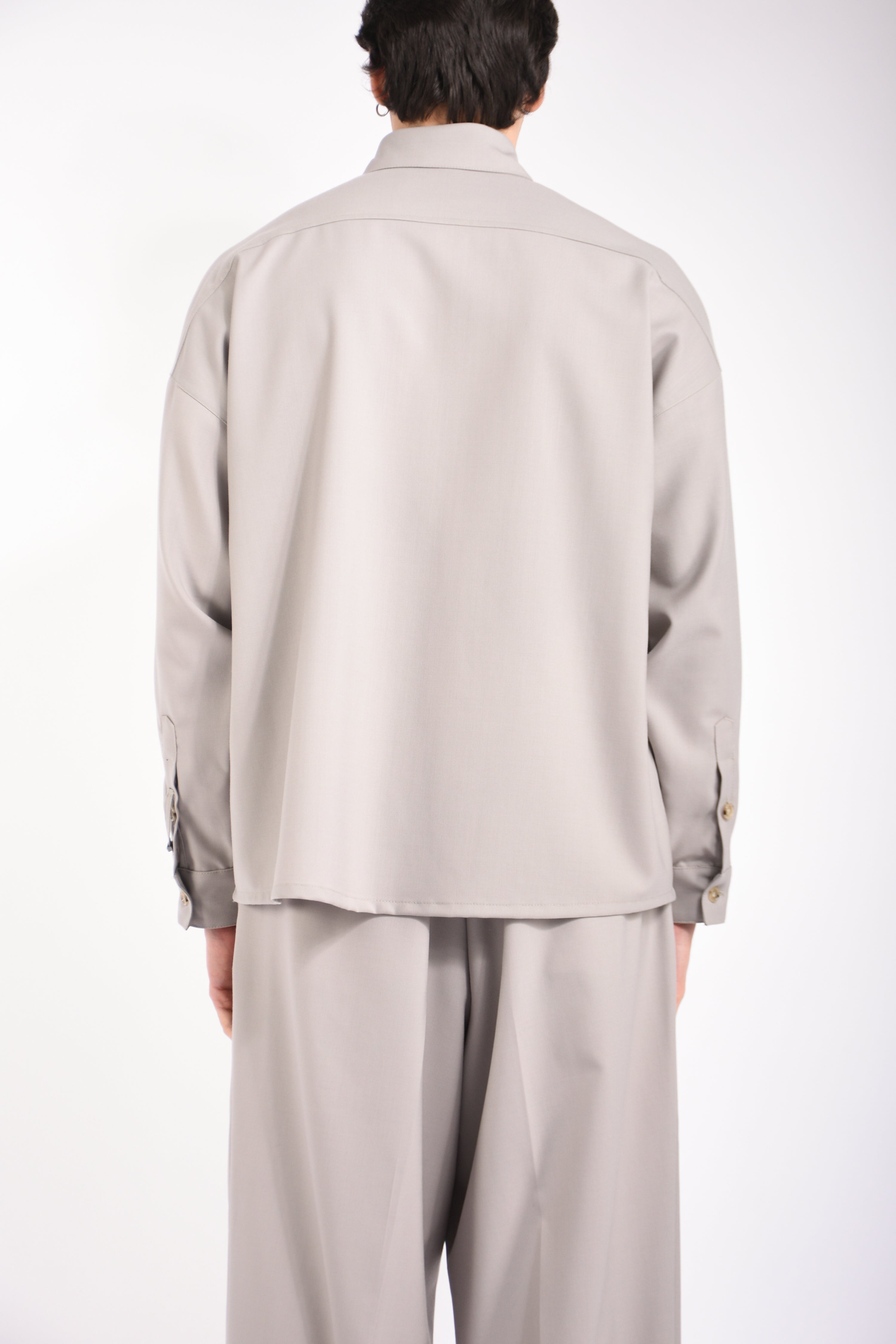 Camicia HALER in fresco lana