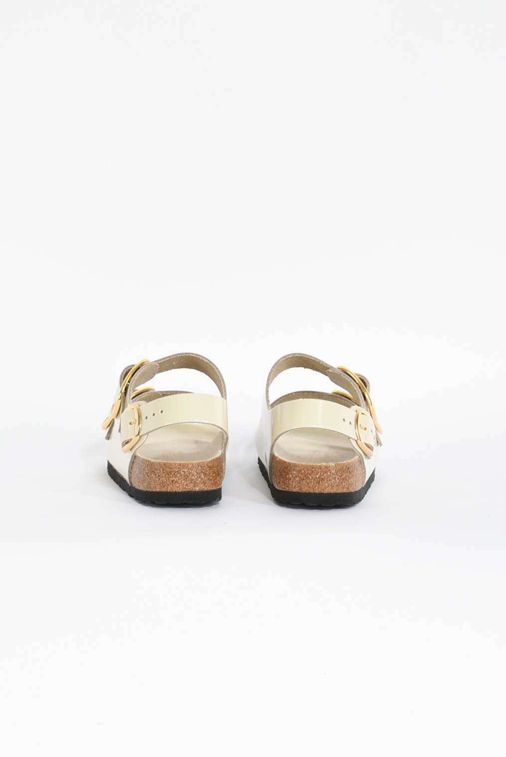 sandali modello milano big buckle shine