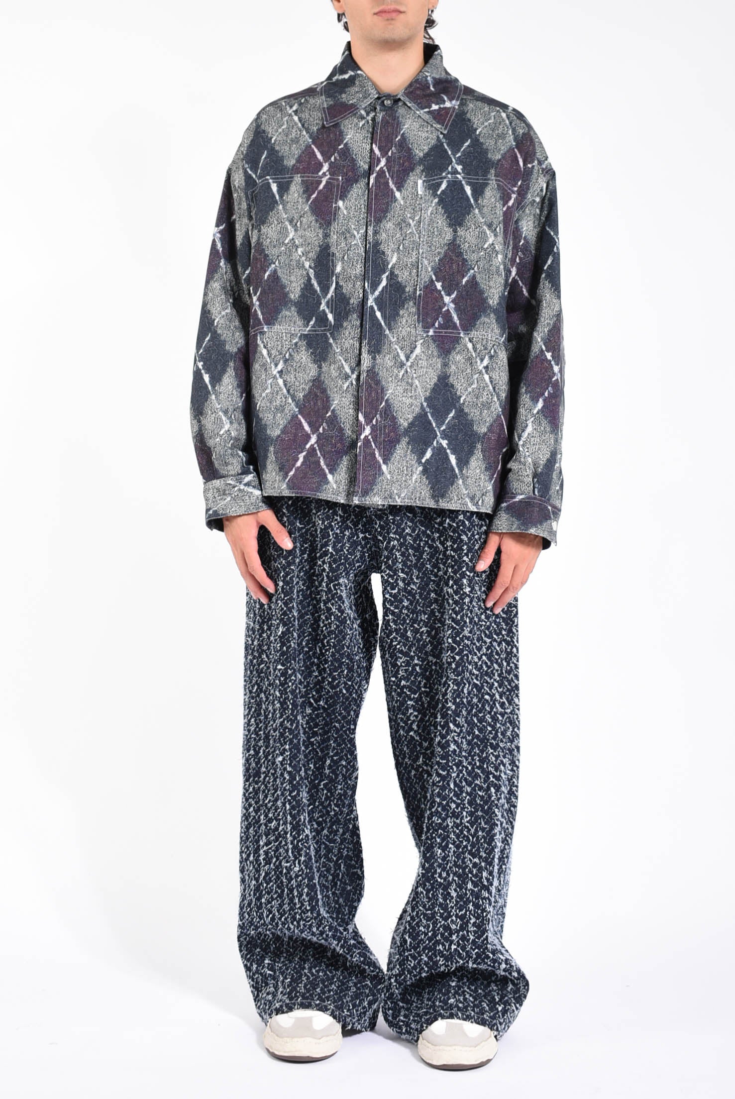 OVERSHIRT FLANNEL ROMBI