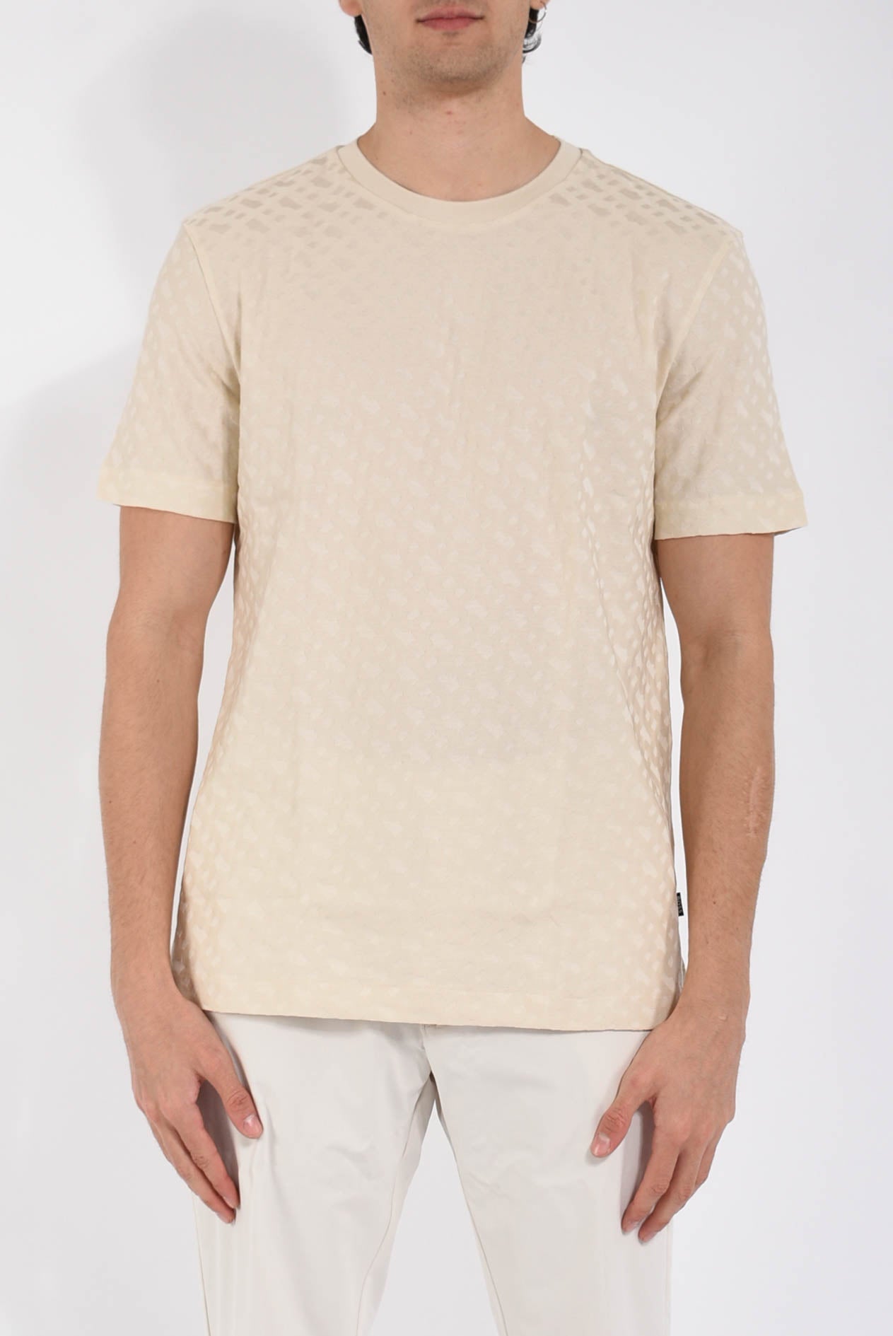 T-shirt in cotone mercerizzato