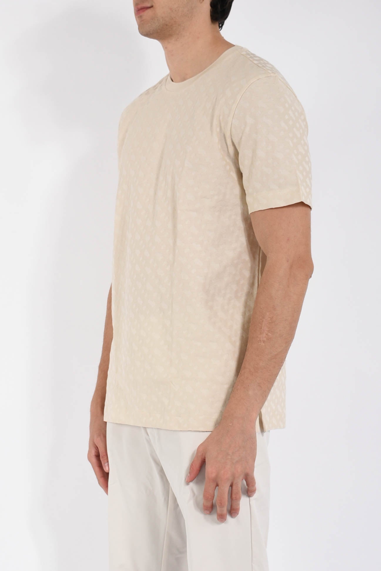 T-shirt in cotone mercerizzato