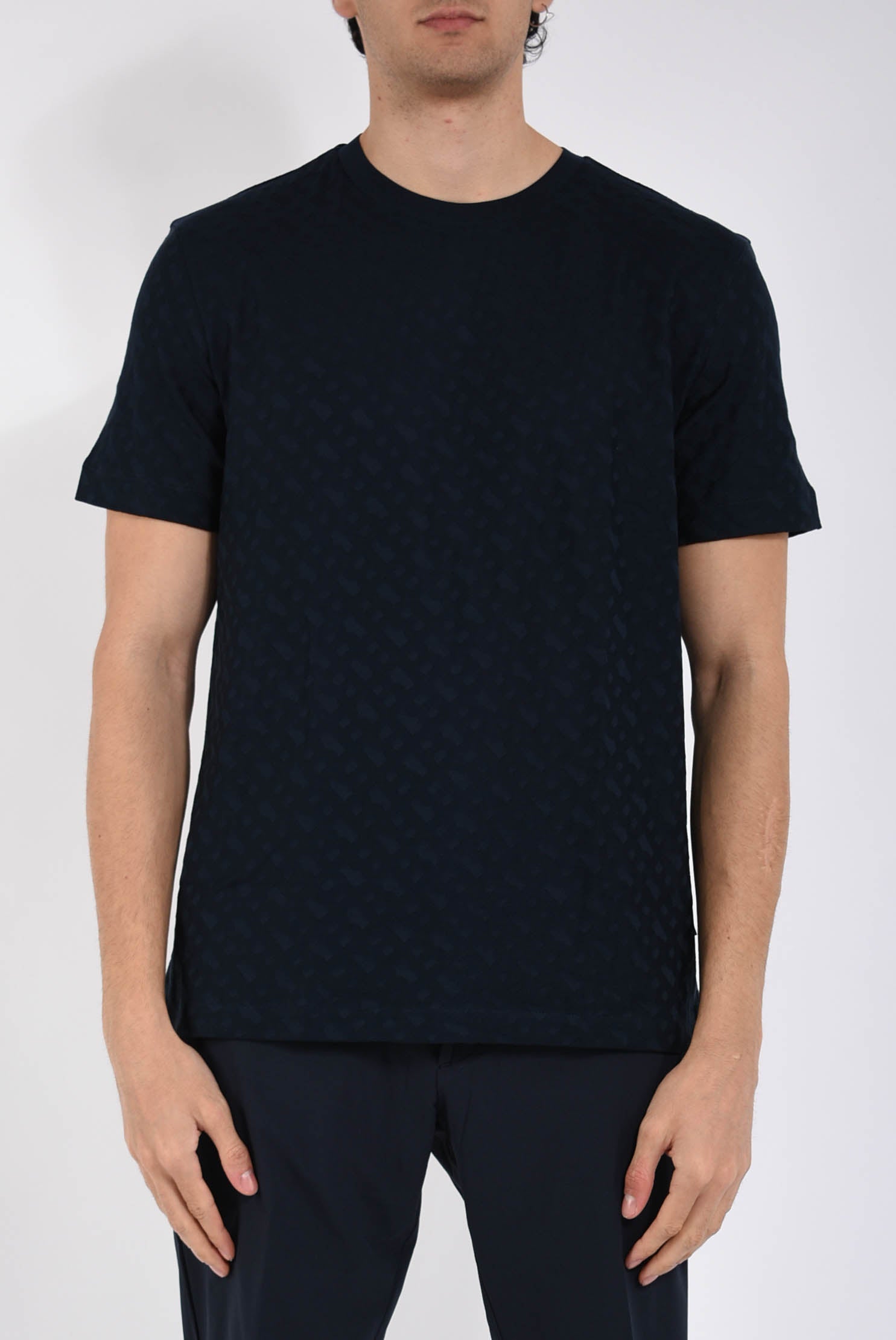 T-shirt in cotone mercerizzato