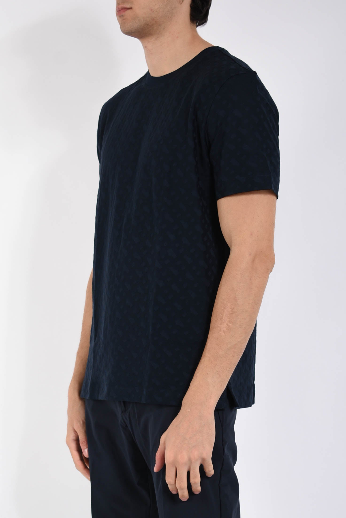 T-shirt in cotone mercerizzato