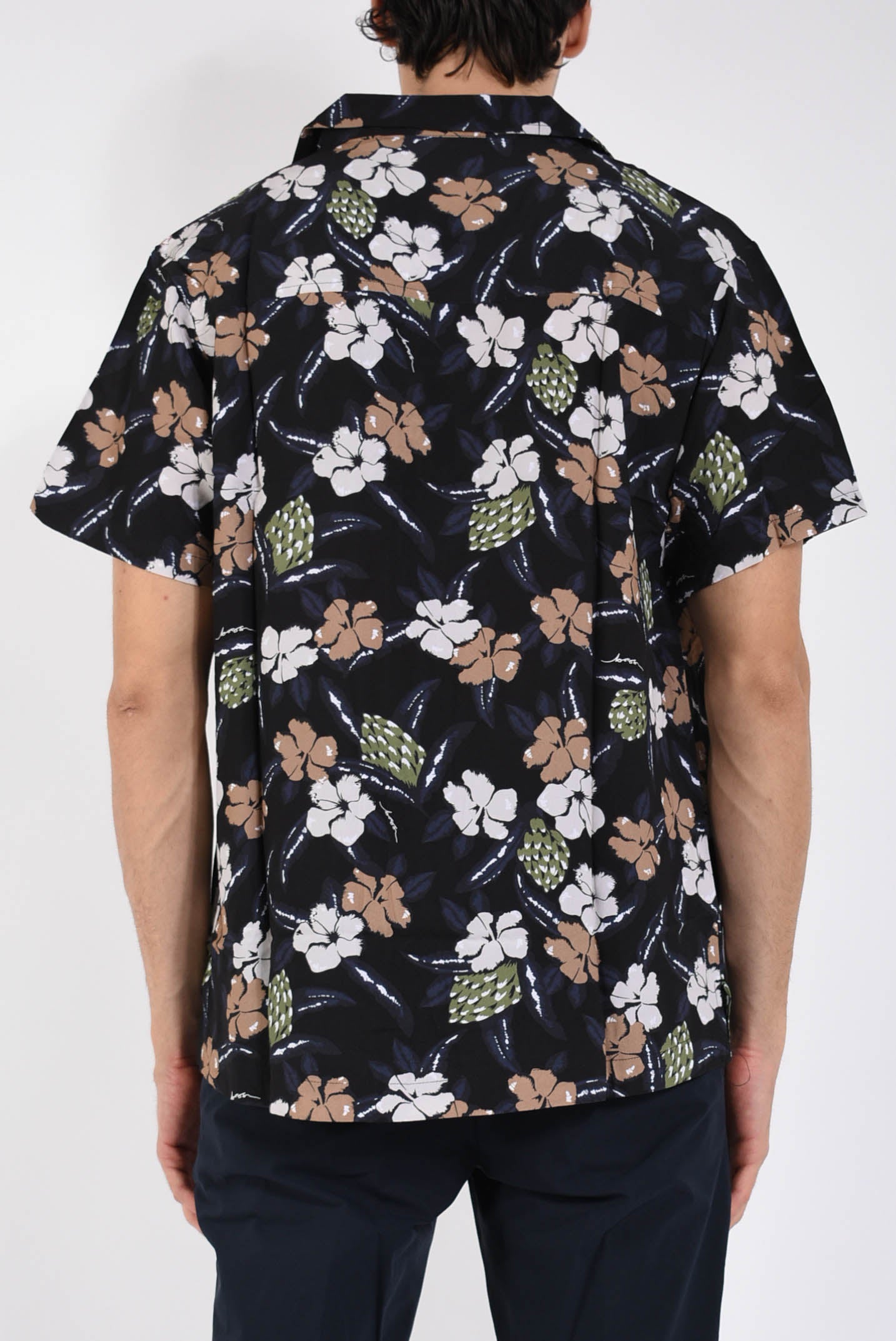 Camicia fantasia in viscosa