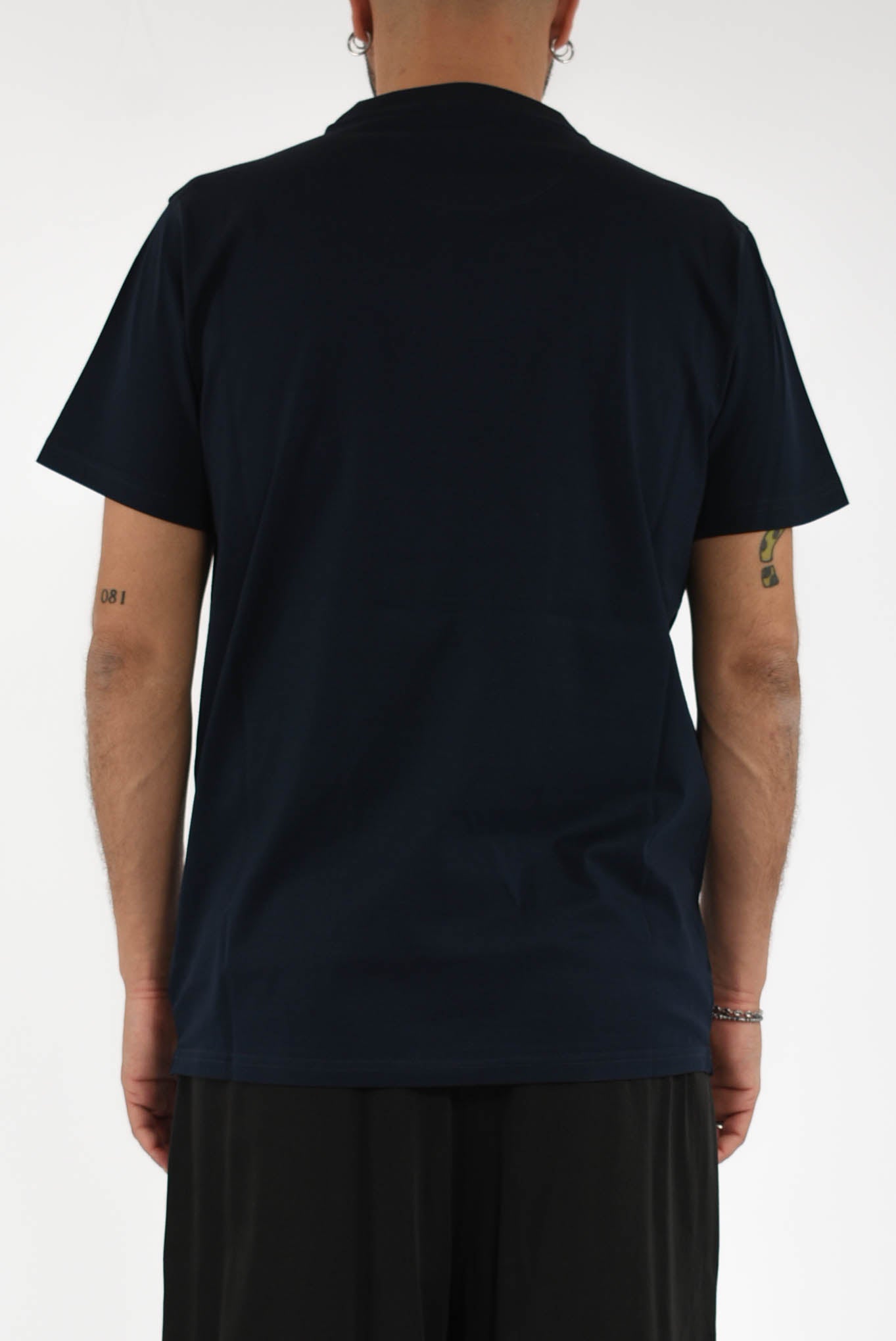 T-shirt in cotone mercerizzato