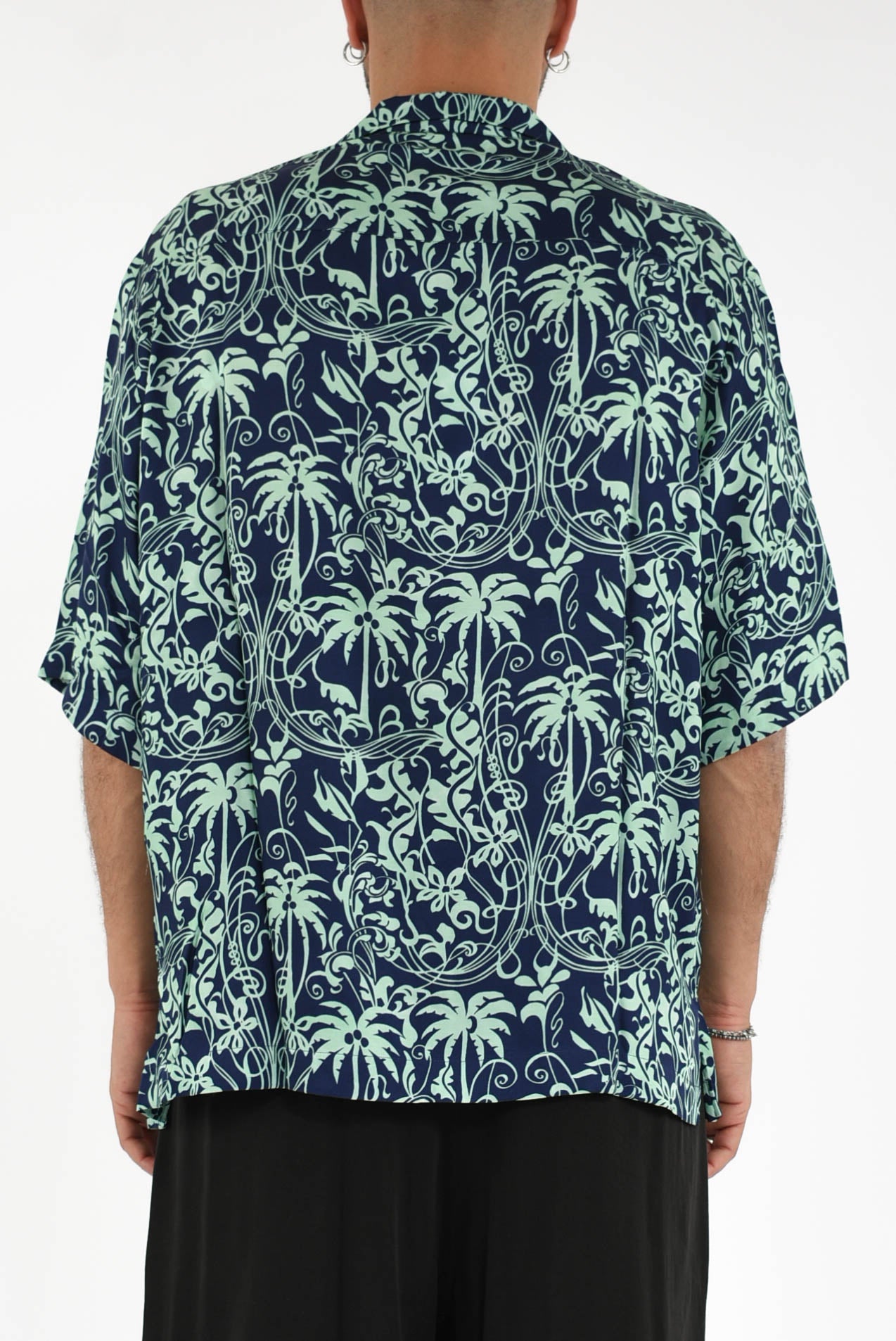camicia fantasia in viscosa